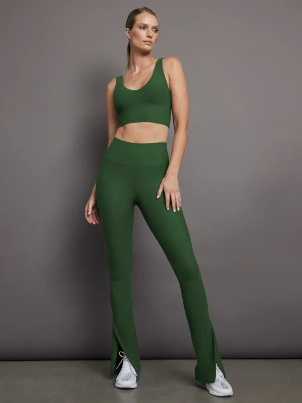 Split Bootcut Legging in Melt - Formal Garden sold by Carbon38