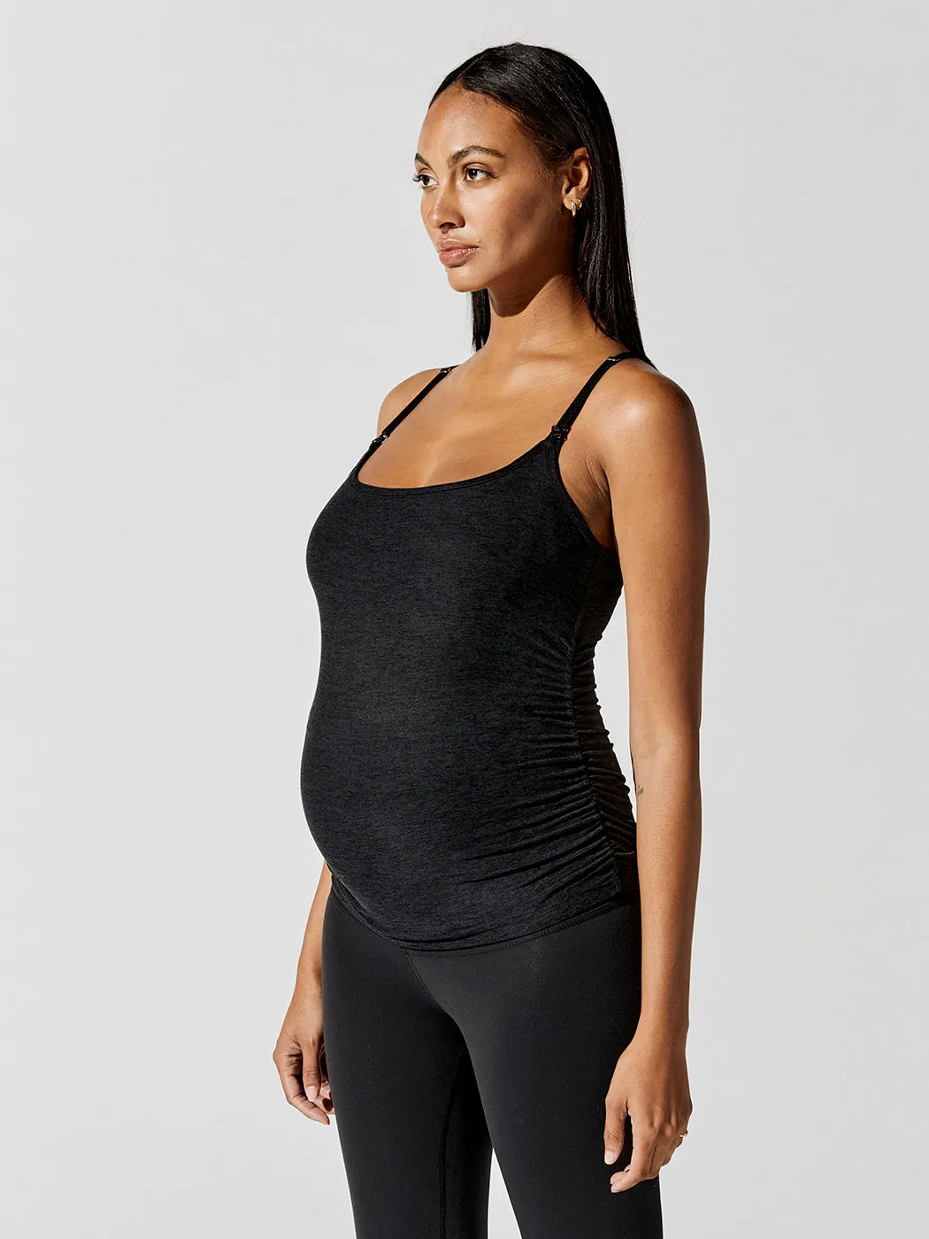 Featherweight Clip And Cuddle Nursing Cami - Darkest Night sold by Carbon38 product image thumbnail 4