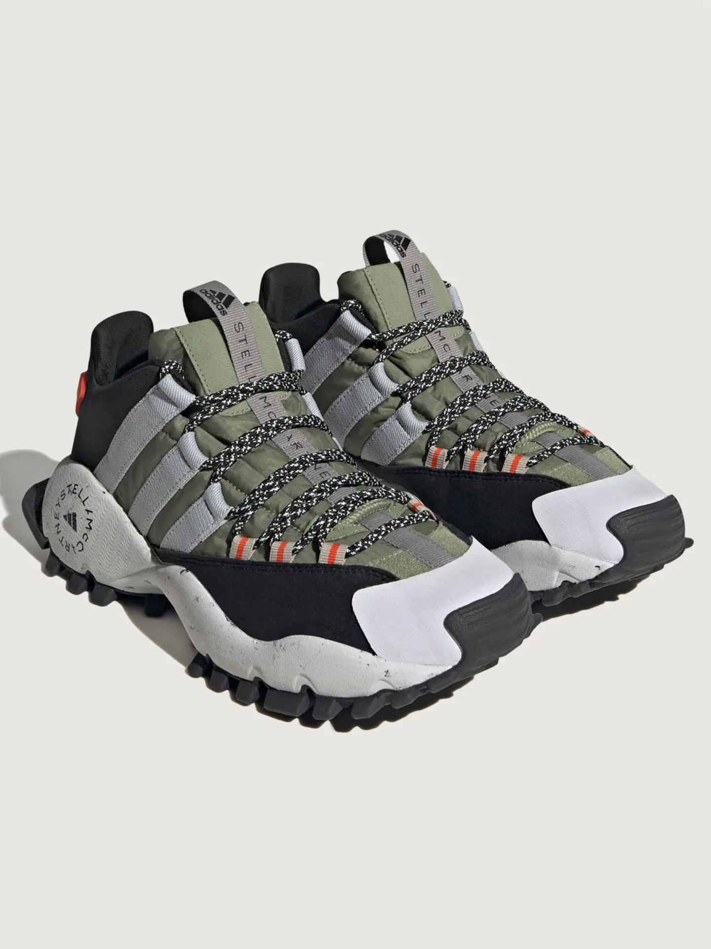 adidas by Stella McCartney Seeulater - TENT GREEN LGH SOLID GREY CORE BLACK sold by Carbon38 product image thumbnail 3