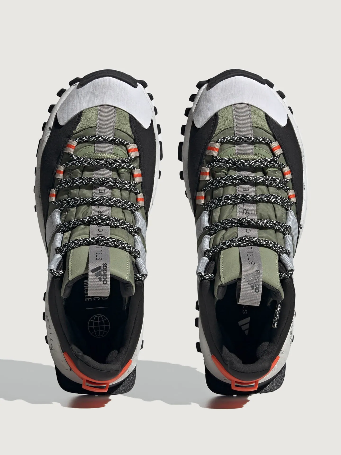 adidas by Stella McCartney Seeulater - TENT GREEN LGH SOLID GREY CORE BLACK sold by Carbon38 product image thumbnail 5