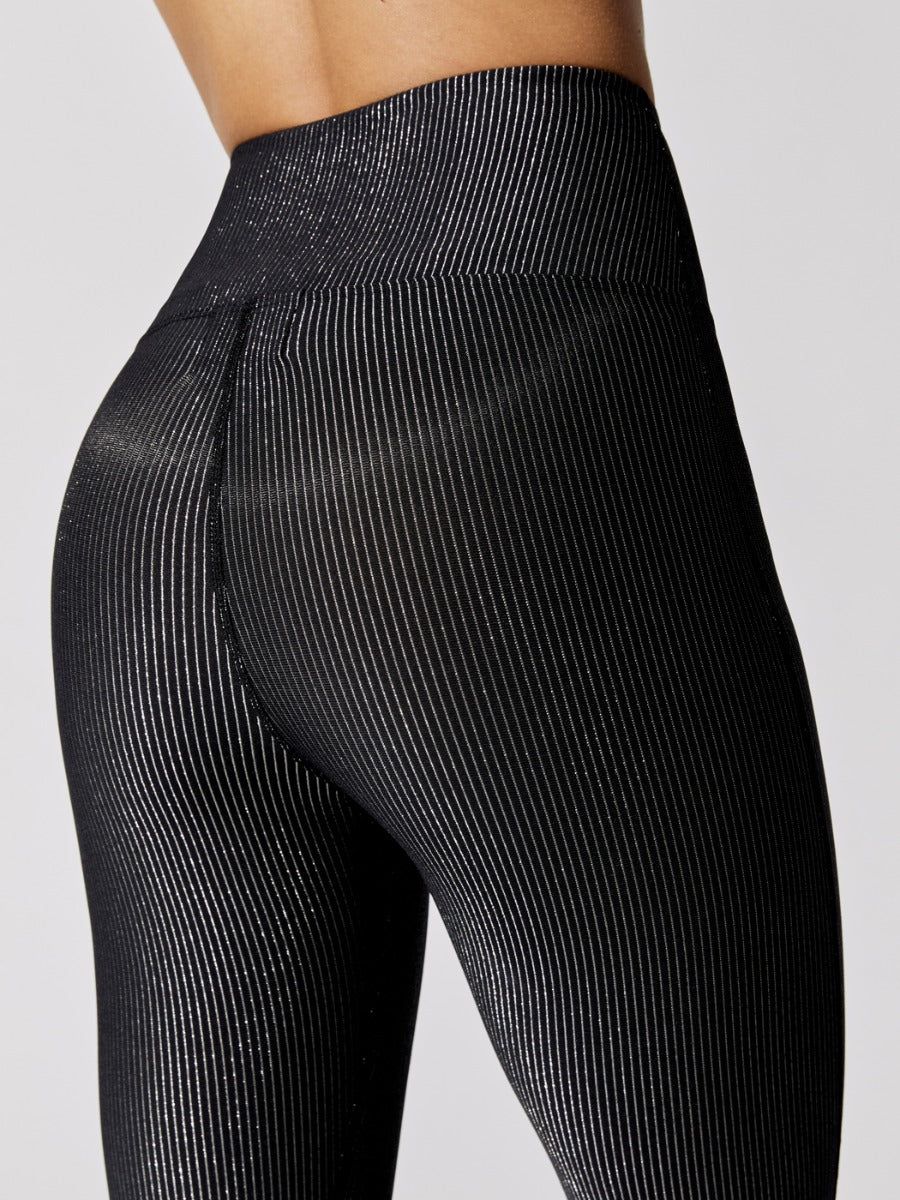 Flared Shimmer Pant - Black sold by Carbon38 product image thumbnail 5