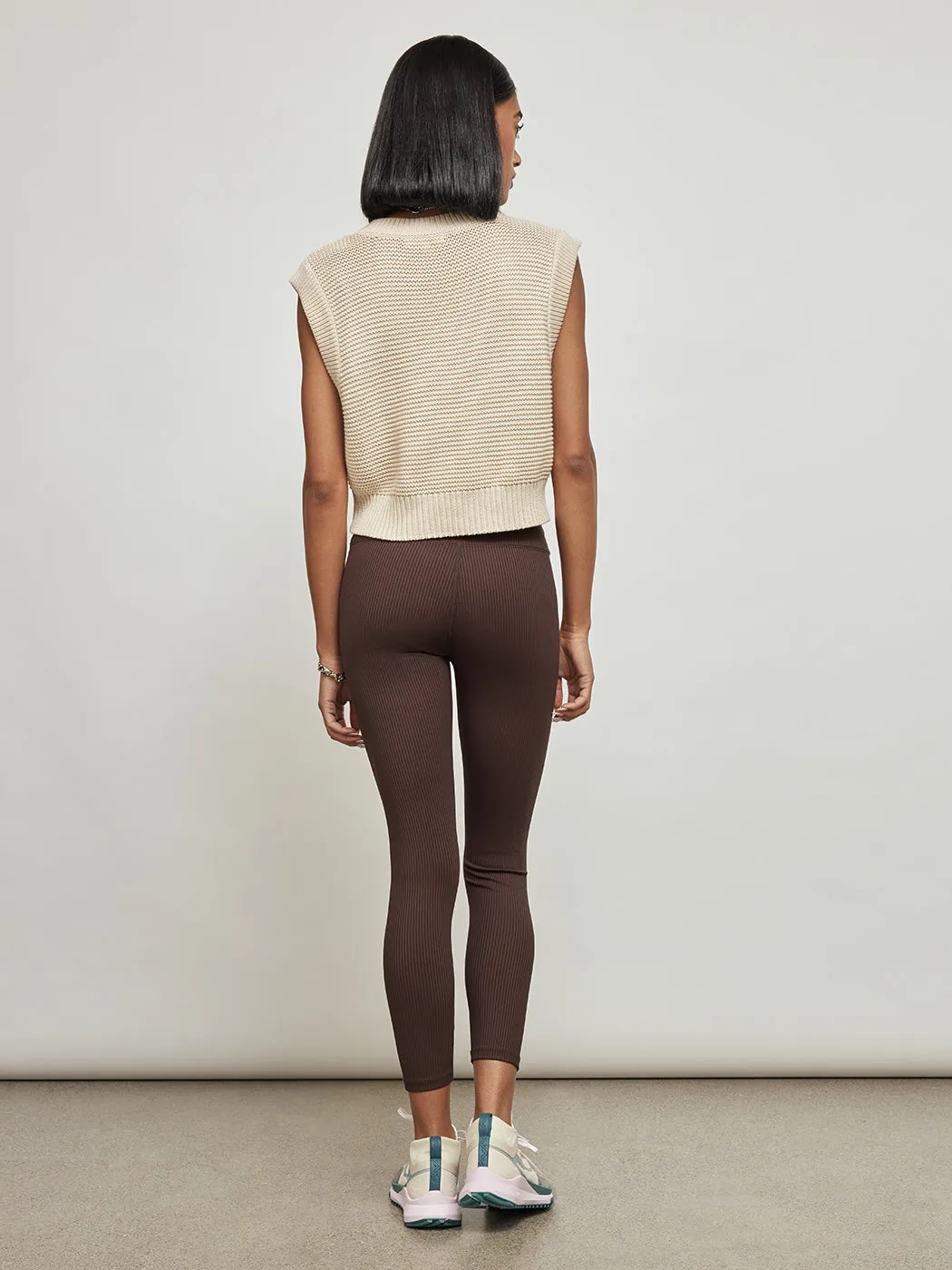 Cable Vest - Cream sold by Carbon38 product image thumbnail 5