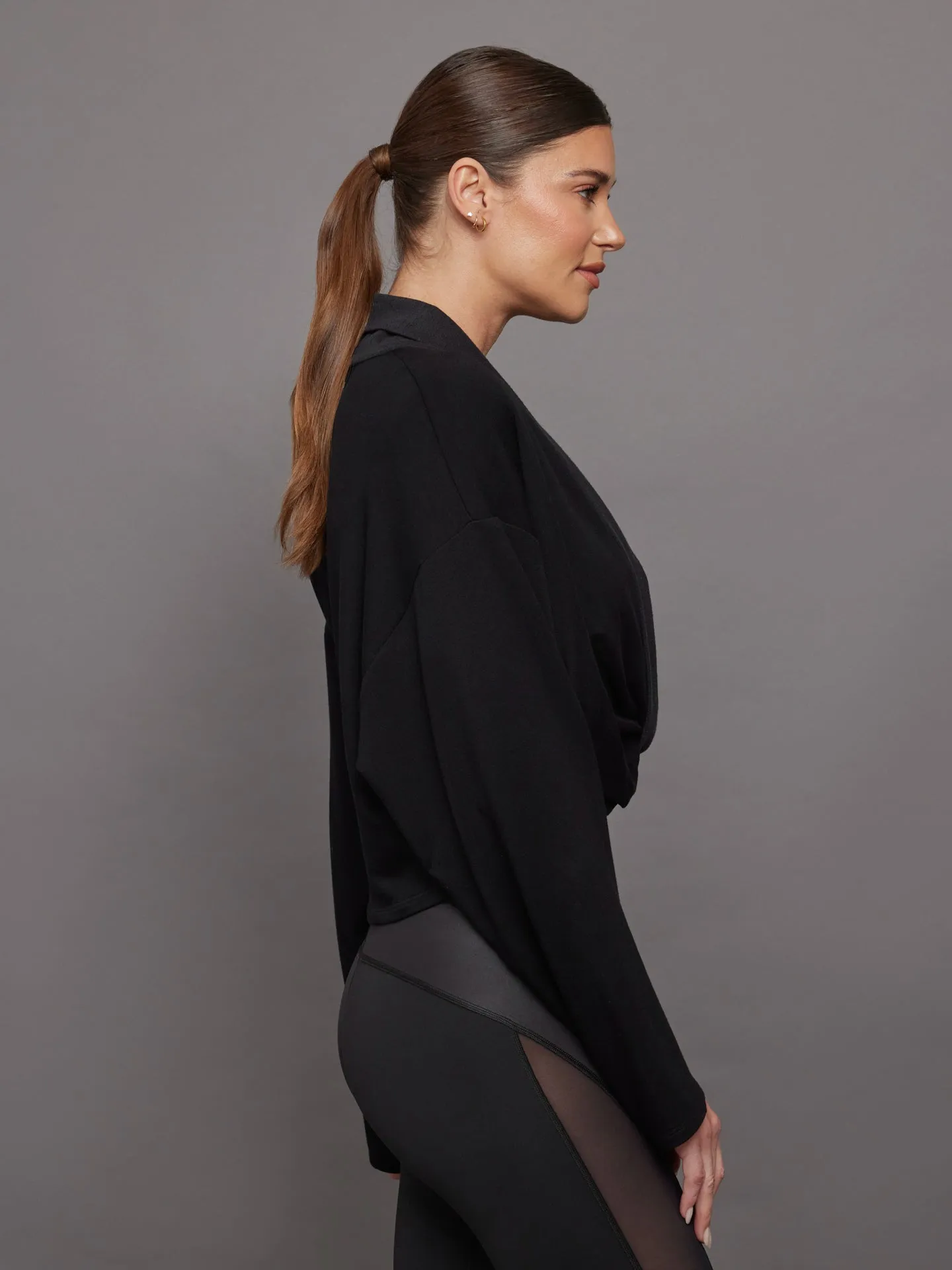 Cascata Sweatshirt - Black sold by Carbon38 product image thumbnail 3