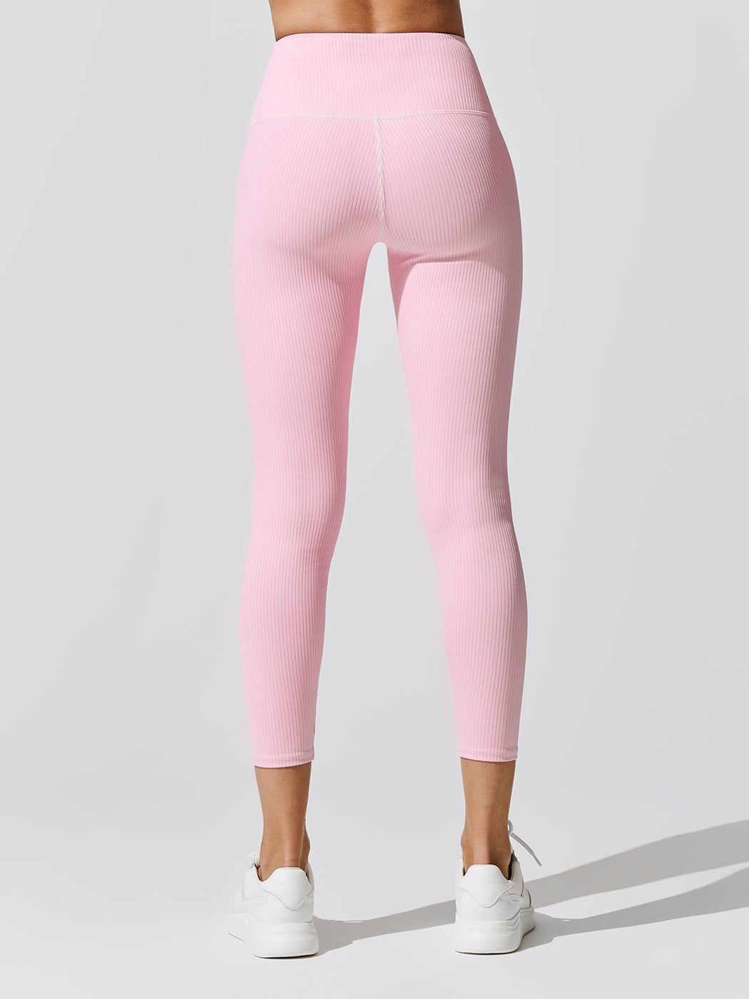 Ribbed Regular Rise 7/8 Legging - Rose sold by Carbon38 product image thumbnail 2