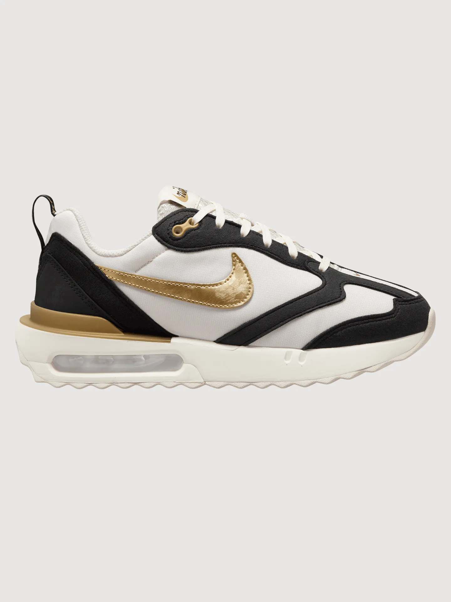 W AIR MAX DAWN - LT OREWOOD BRN/METALLIC GOLD-BLACK-SAIL sold by Carbon38