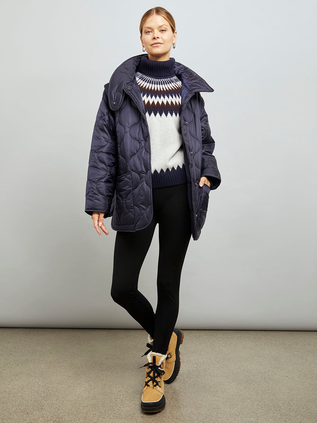 PONTE STIRRUP LEGGING - BLACK sold by Carbon38 product image thumbnail 2