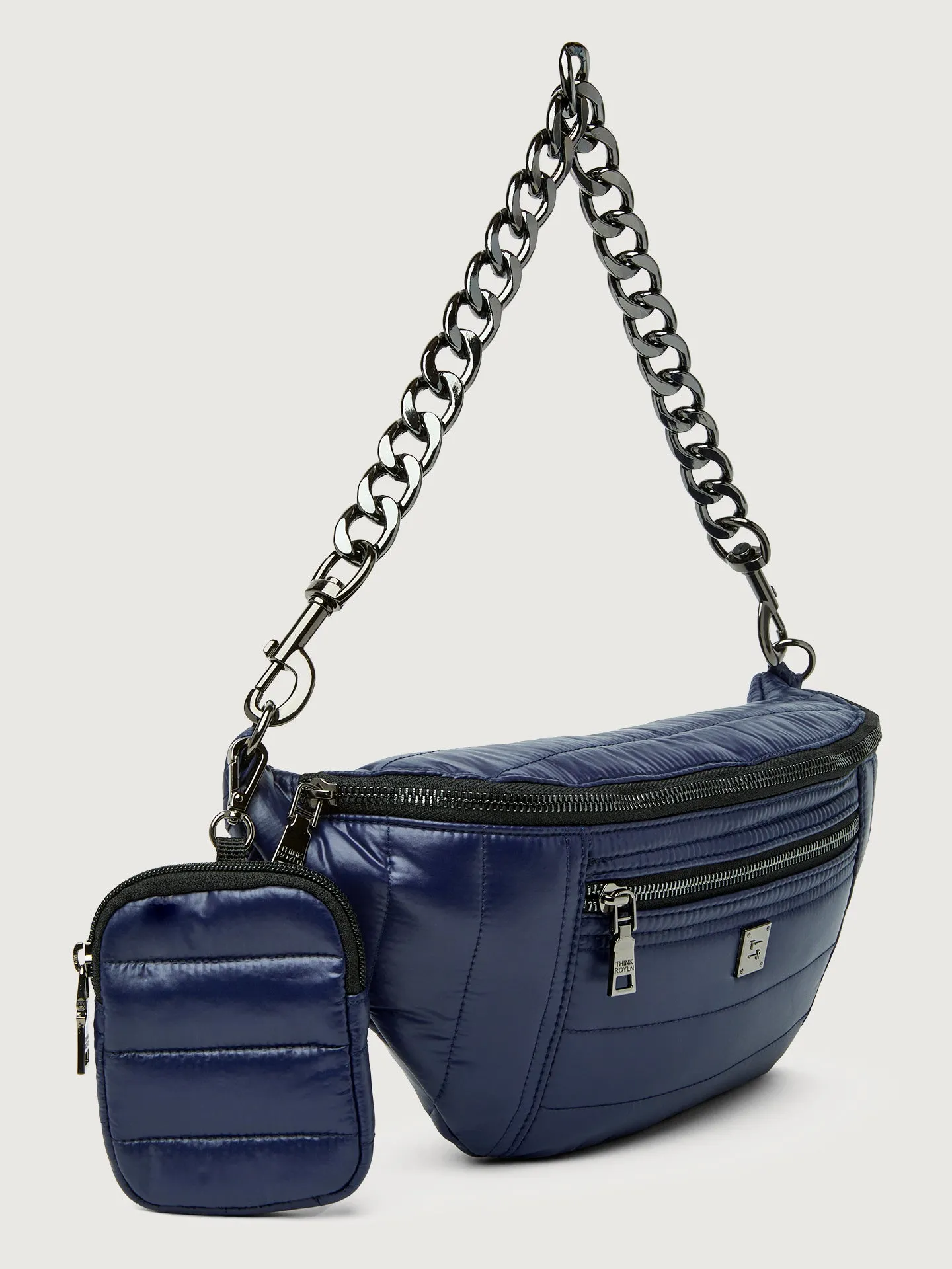 Sister Sling Bag - Shiny Navy sold by Carbon38 product image thumbnail 3