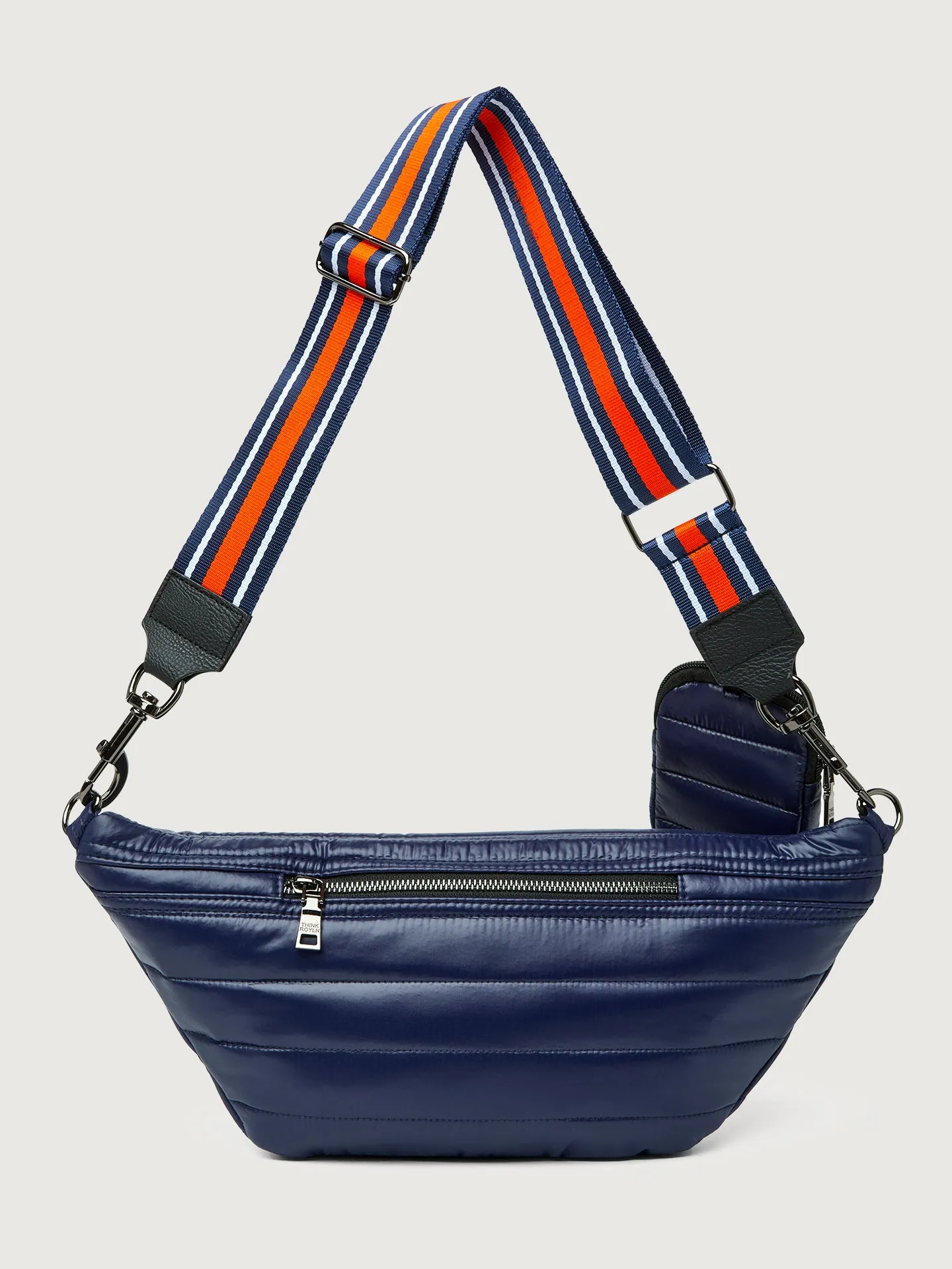 Sister Sling Bag - Shiny Navy sold by Carbon38