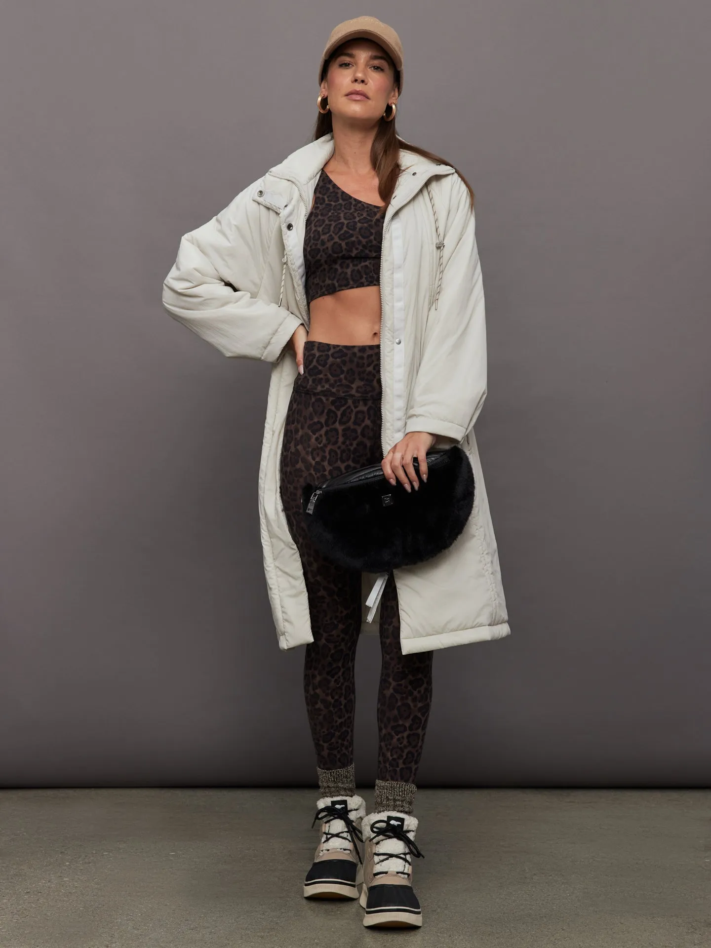 Elle Light Padded Parka - Rainy Day sold by Carbon38 product image thumbnail 2