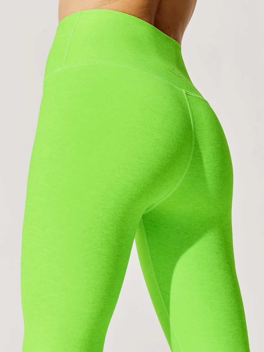 Spacedye Caught in the Midi High Waisted Legging - Limeade Heather sold by Carbon38 product image thumbnail 5