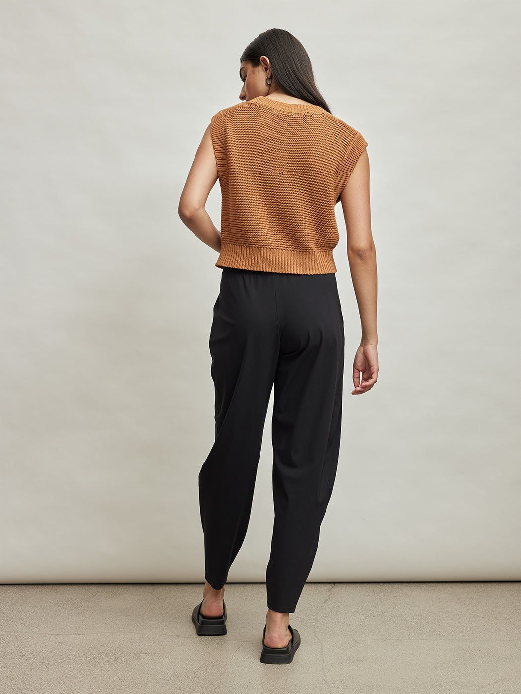 Cable Vest - Caramel sold by Carbon38 product image thumbnail 5