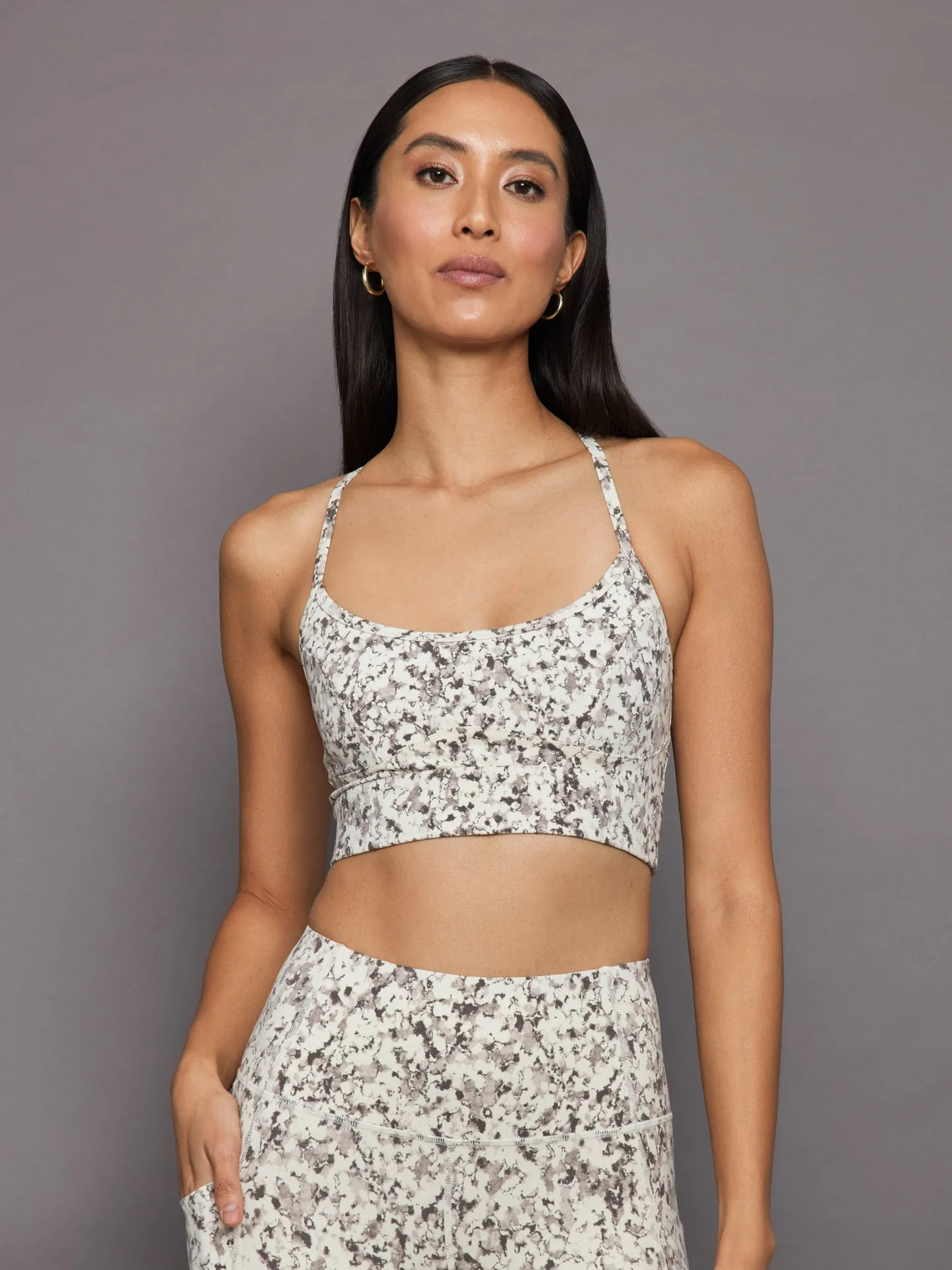 Move Irena Bra - Crema Fractured Flower sold by Carbon38