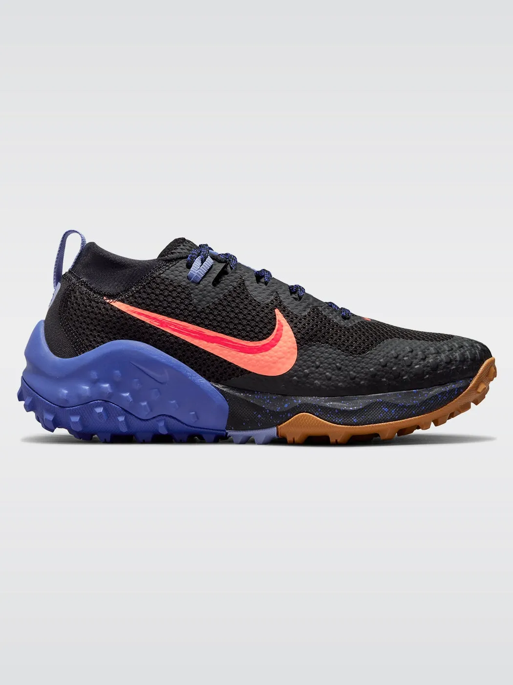 Nike Wildhorse 7 Sneaker - Black-Bright Mango-Lapis-Light Thistle sold by Carbon38
