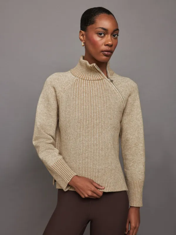 Raglan Zip Pullover - Island Fossil sold by Carbon38