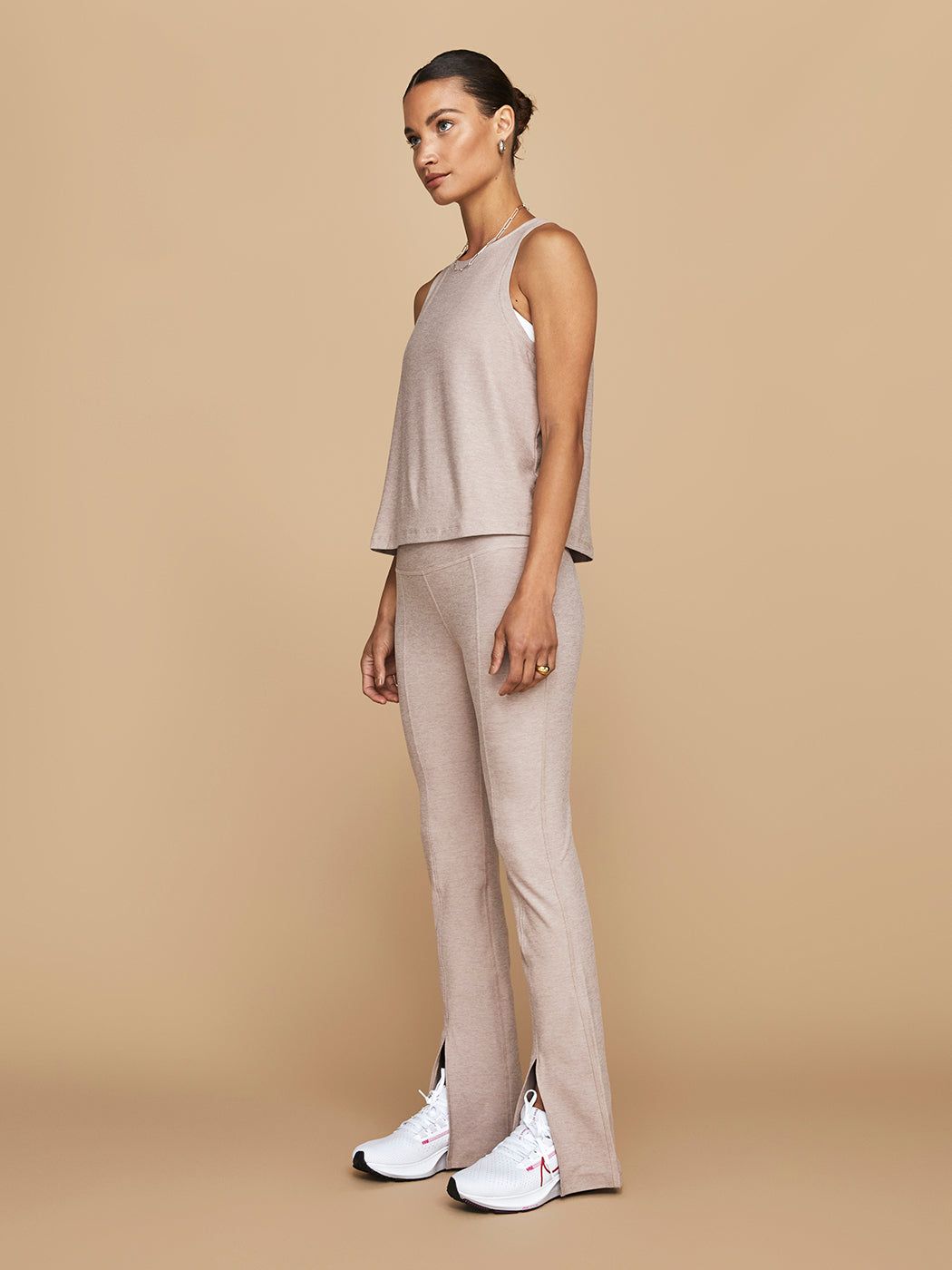 Spacedye High Waisted Make The Cut Pant - Chai sold by Carbon38 product image thumbnail 4