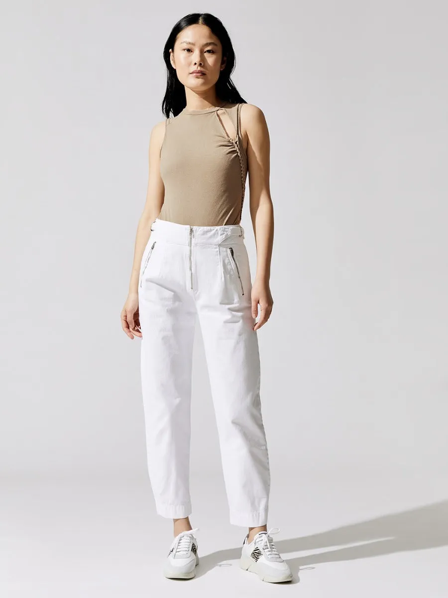 Gilles Pant - White sold by Carbon38 product image thumbnail 3