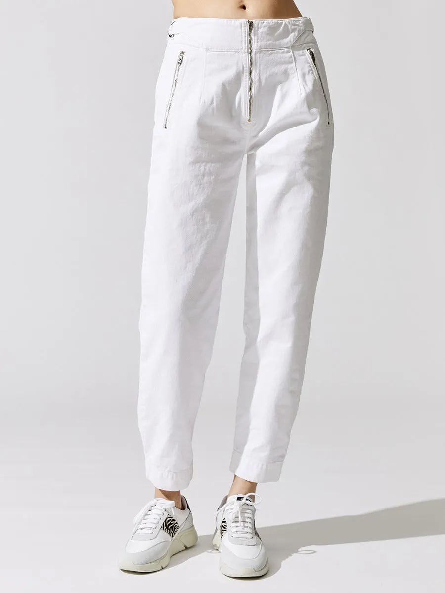 Gilles Pant - White sold by Carbon38