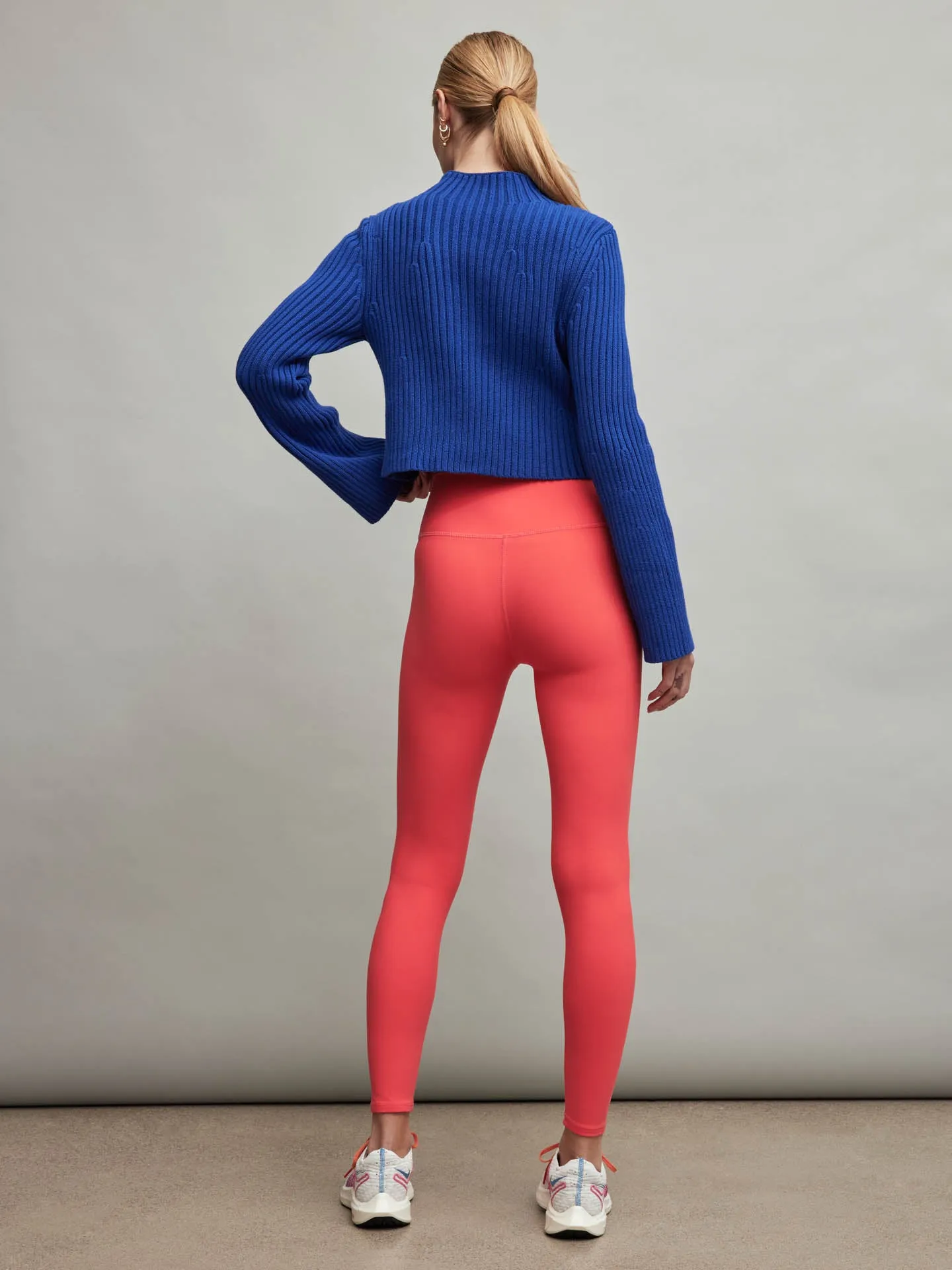 Fashion Rib Zip Cardi - BLUE JEANS sold by Carbon38 product image thumbnail 4