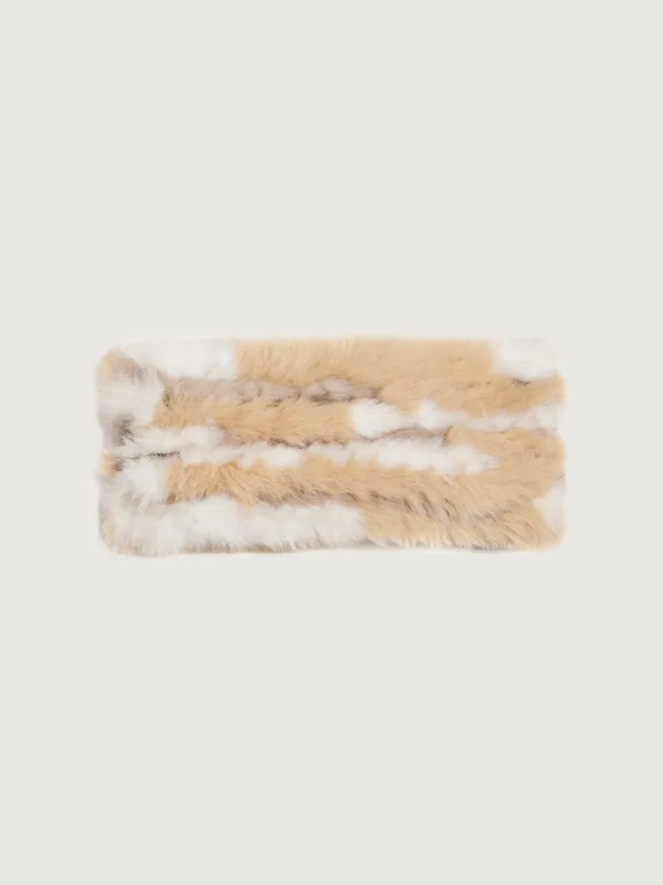 Multi Faux Headband - Camel Multi sold by Carbon38