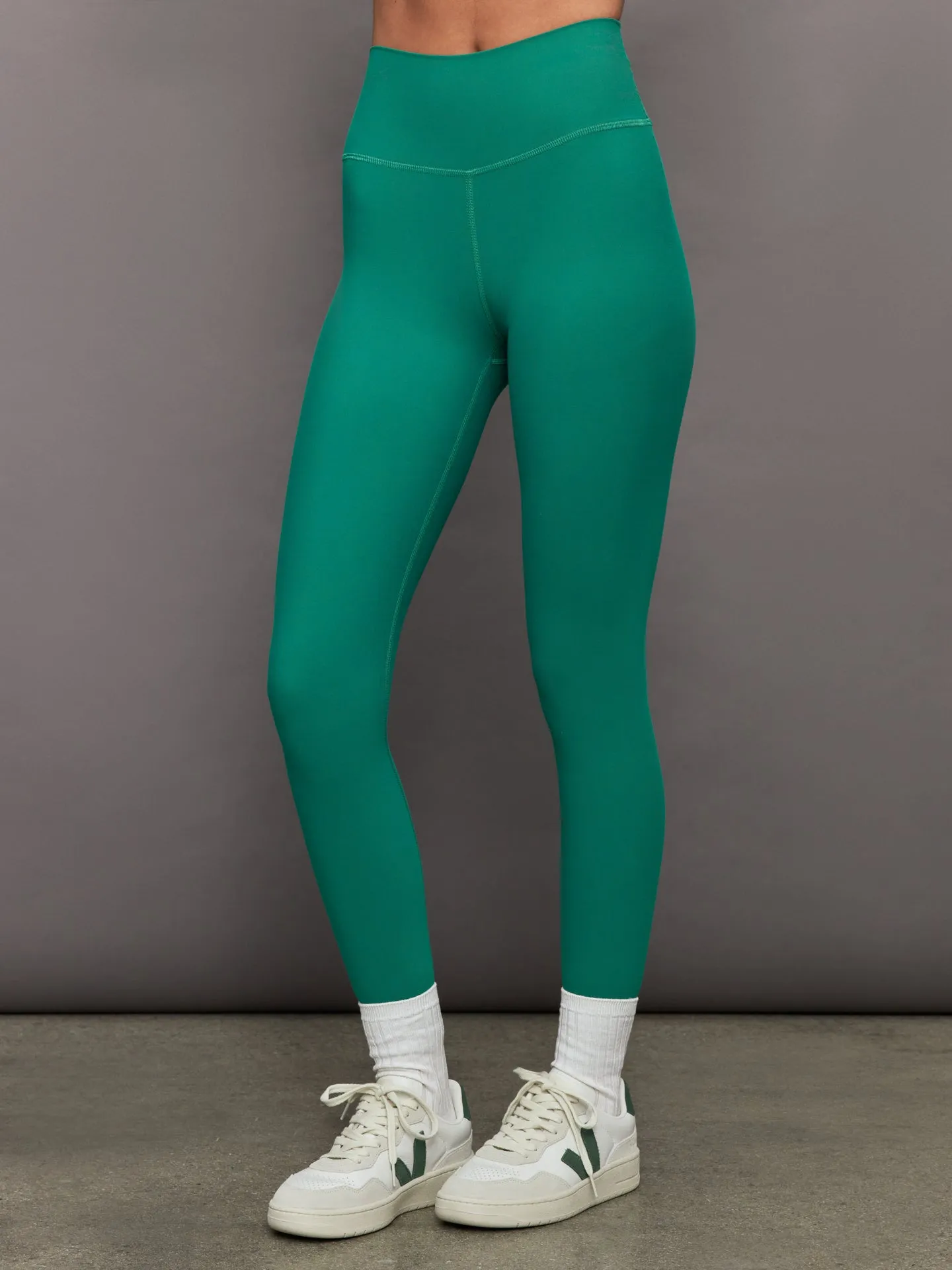 High Rise Legging in Melt - Malachite sold by Carbon38