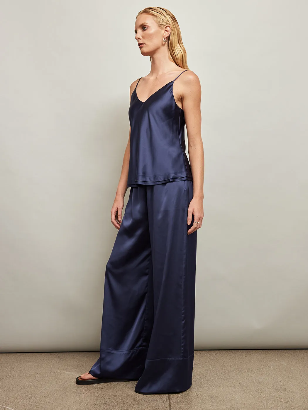 Satin Cami - Evening Blue sold by Carbon38 product image thumbnail 3