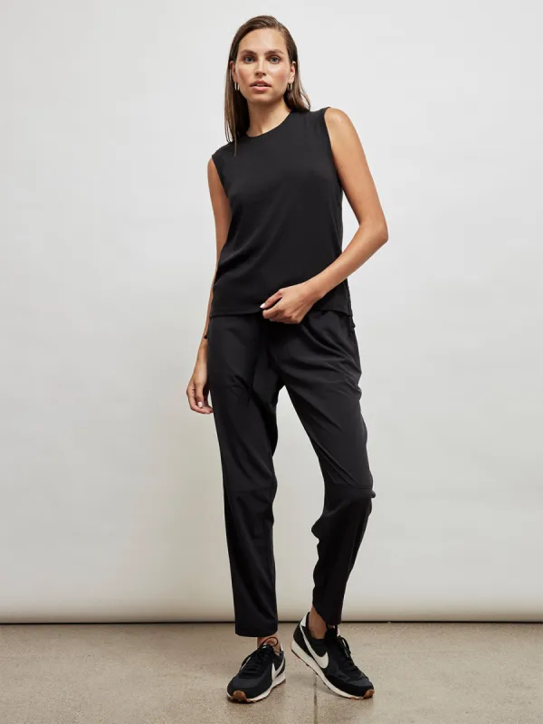 Indio Muscle Tank - Black sold by Carbon38