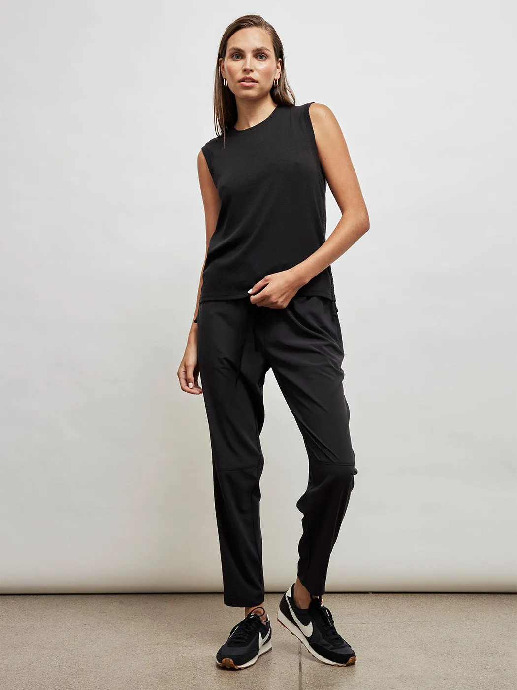 Indio Muscle Tank - Black sold by Carbon38