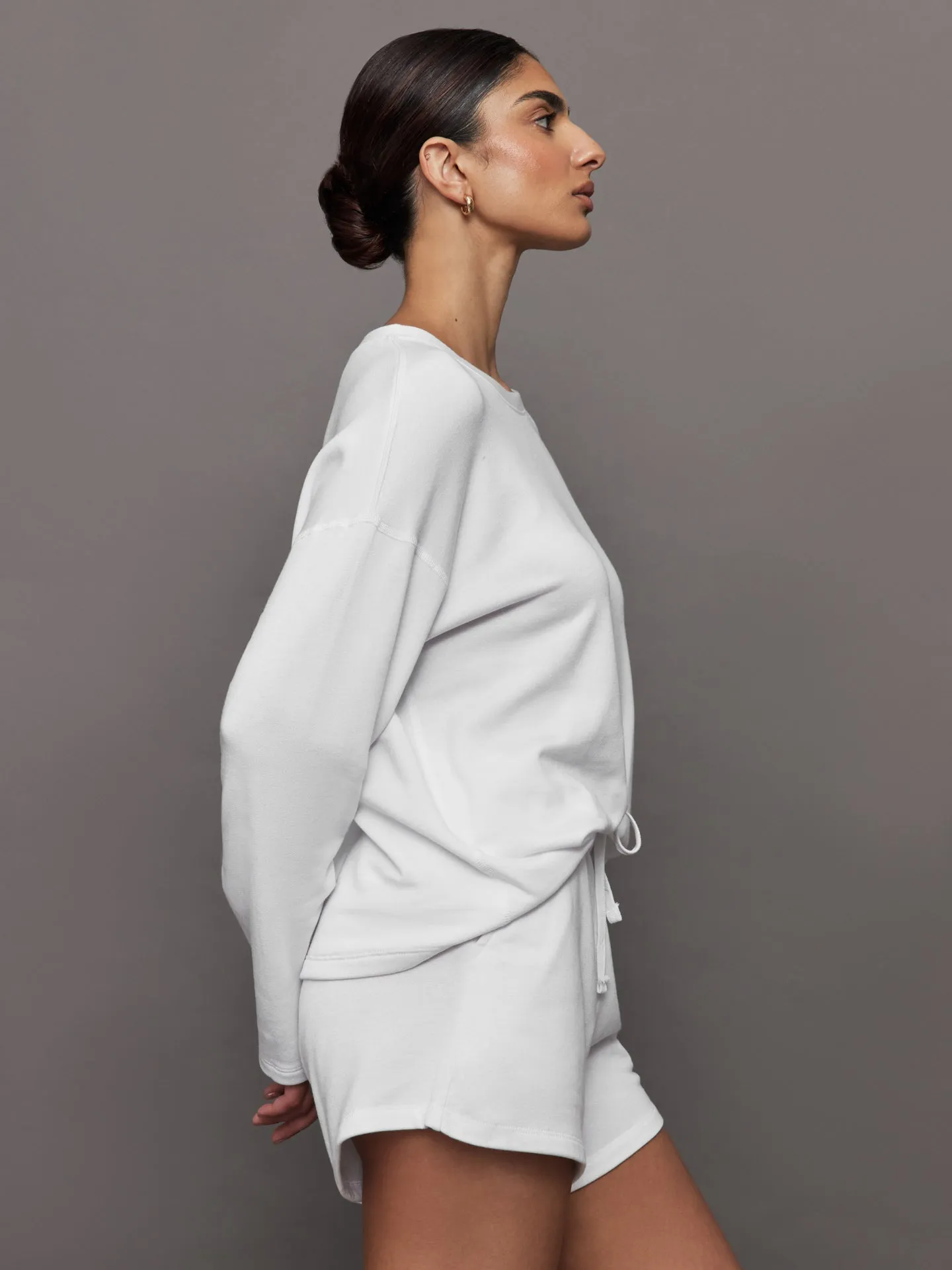 Pullover Sweatshirt - White sold by Carbon38 product image thumbnail 3