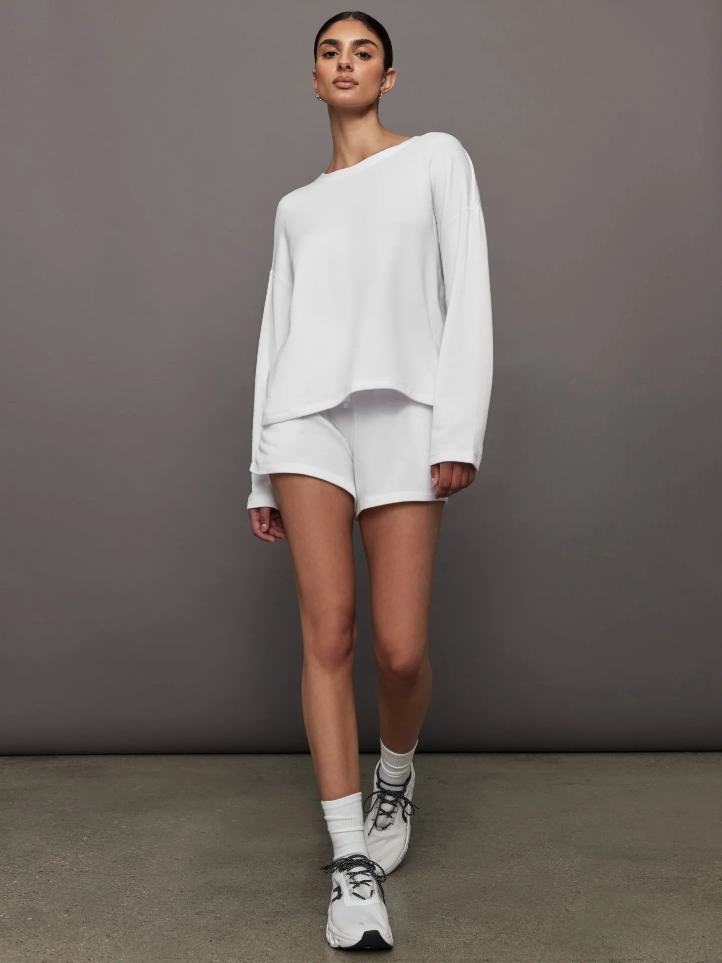 Pullover Sweatshirt - White sold by Carbon38 product image thumbnail 2