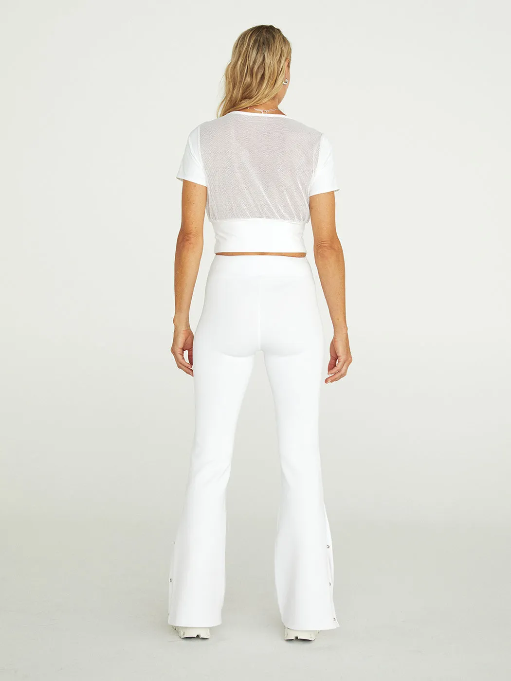 Breathe Crop Top - White sold by Carbon38 product image thumbnail 5