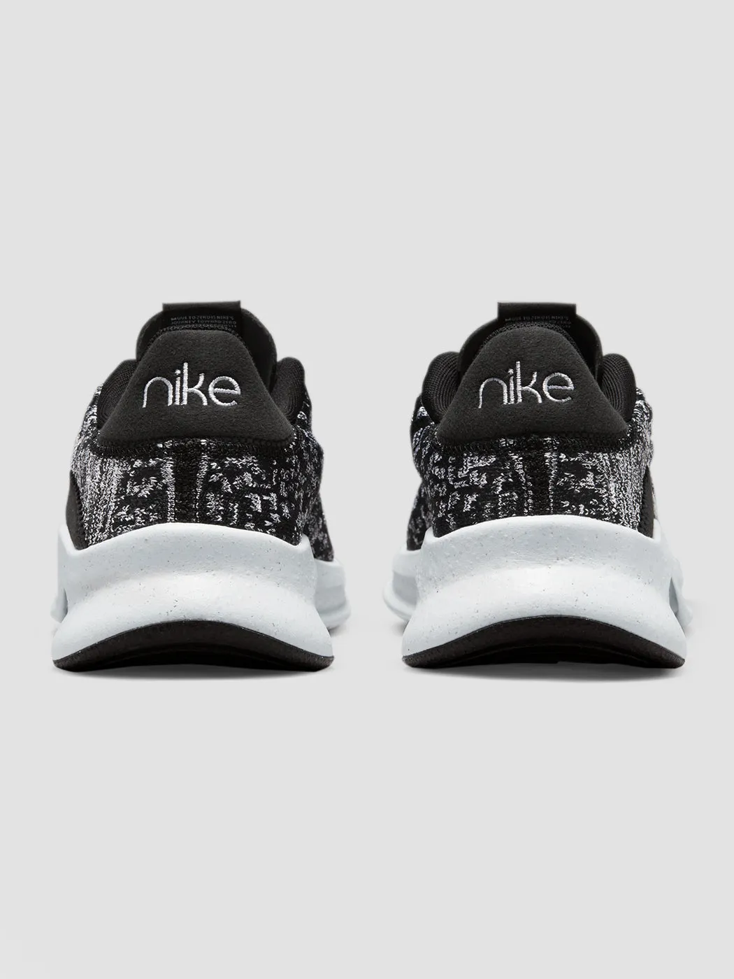 Nike SuperRep Go 3 Flyknit "Next Nature" - Black/Metallic Silver-White sold by Carbon38 product image thumbnail 4