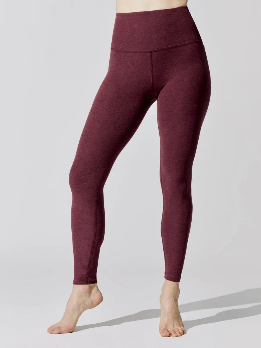Spacedye Caught in the Midi High Waisted Legging - Deep Merlot sold by Carbon38 product image thumbnail 3