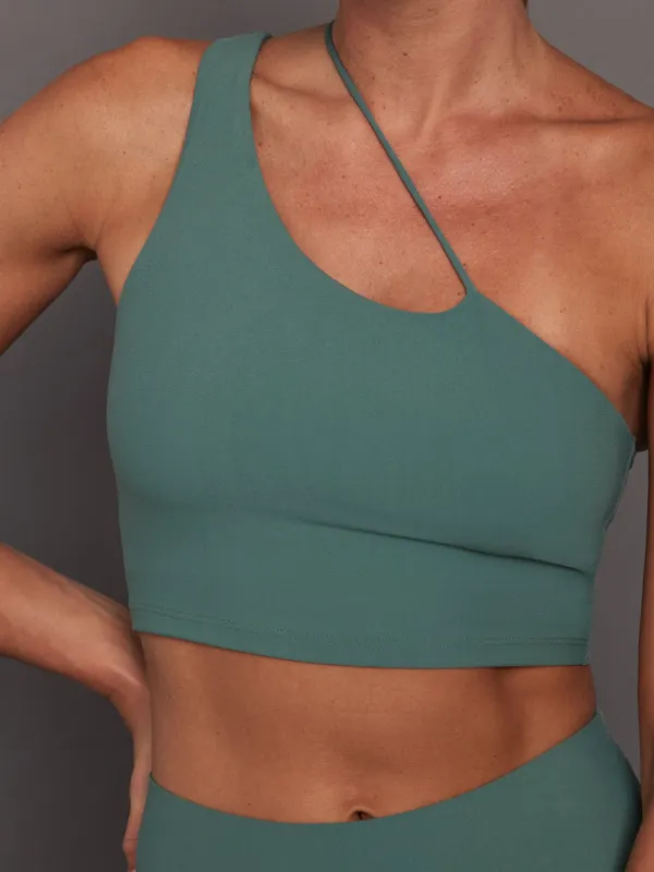 One Shoulder Convertible Bra Top in Melt - Silverpine sold by Carbon38
