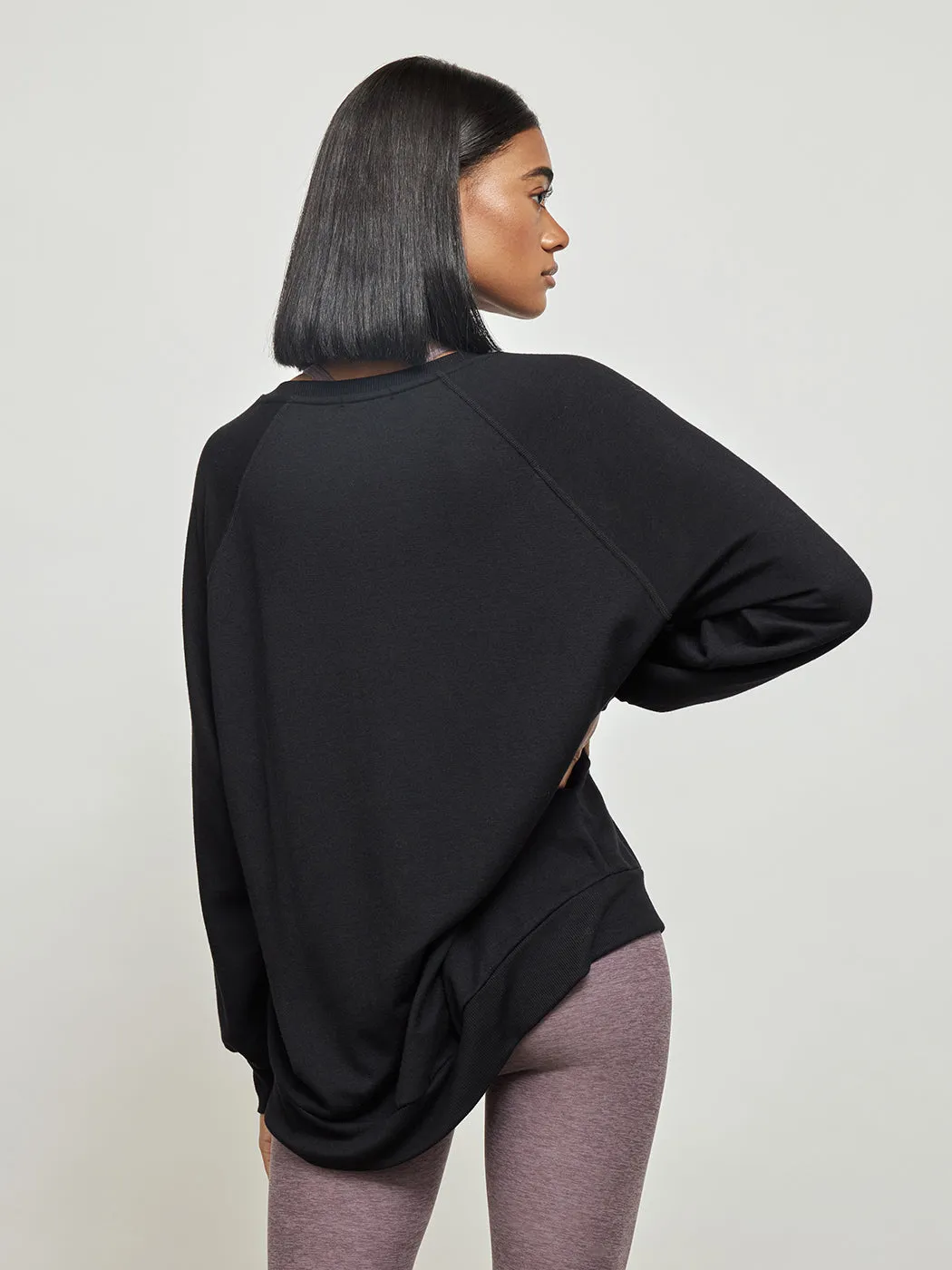 Saturday Oversized Pullover - Black sold by Carbon38 product image thumbnail 2