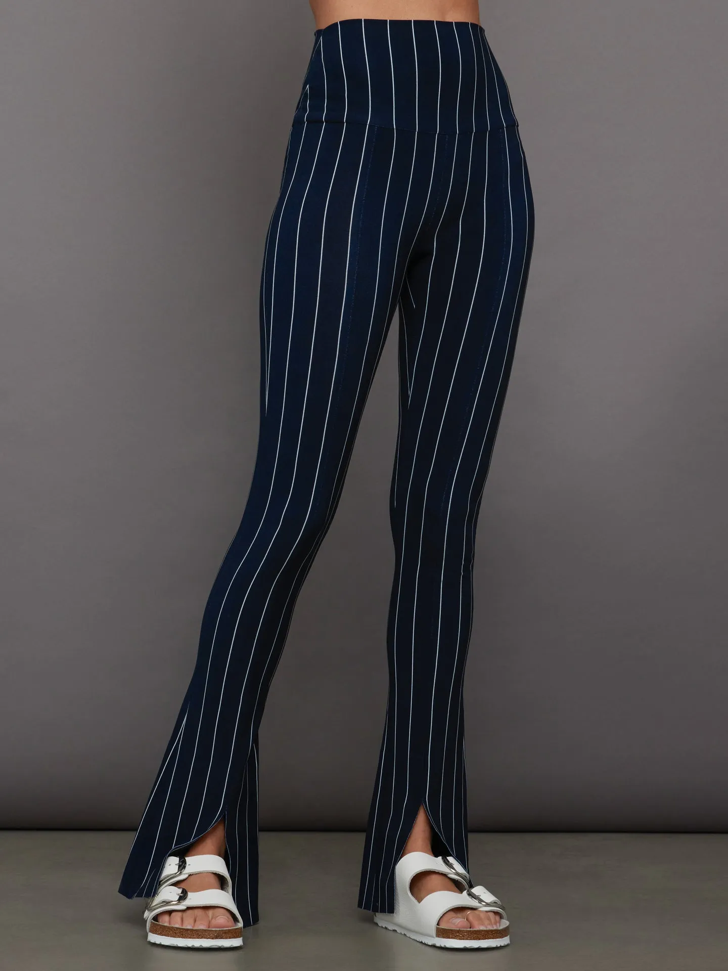 Spat Legging - True Navy Pinstripe sold by Carbon38
