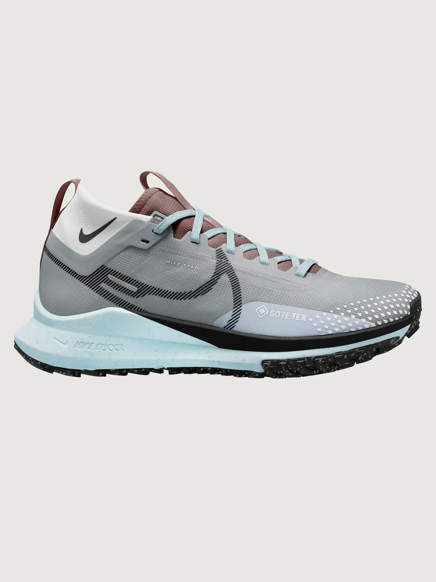 Nike Pegasus Trail 4 GORE-TEX - LT Smoke Grey/Black-Glacier Blue sold by Carbon38