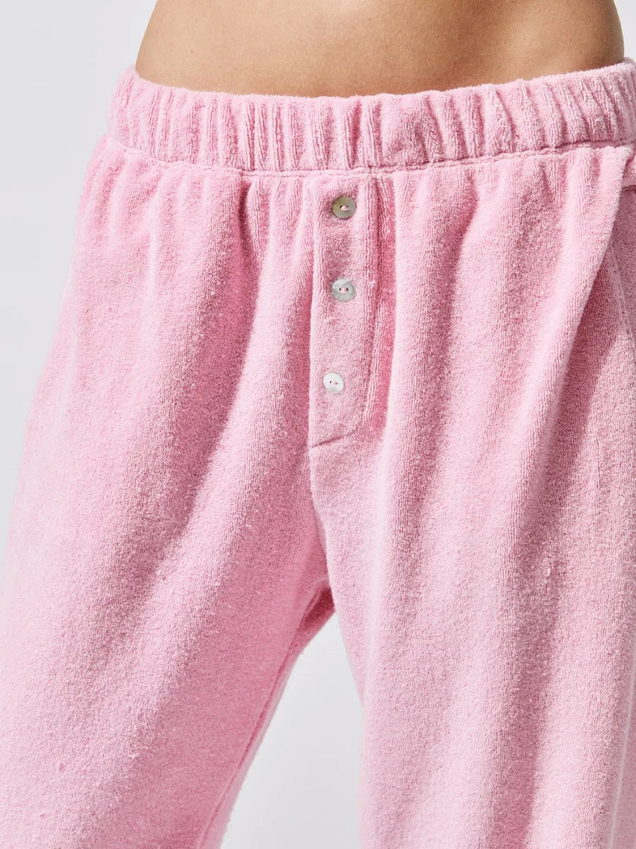 Terry Henley Sweatpant - Flamingo sold by Carbon38 product image thumbnail 4