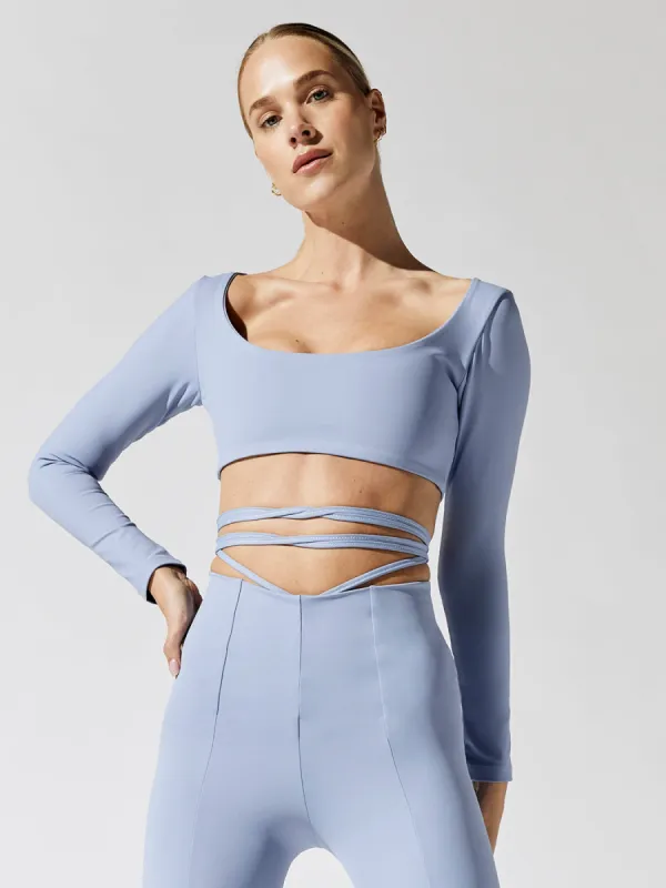 Tulip Top - Light Blue sold by Carbon38