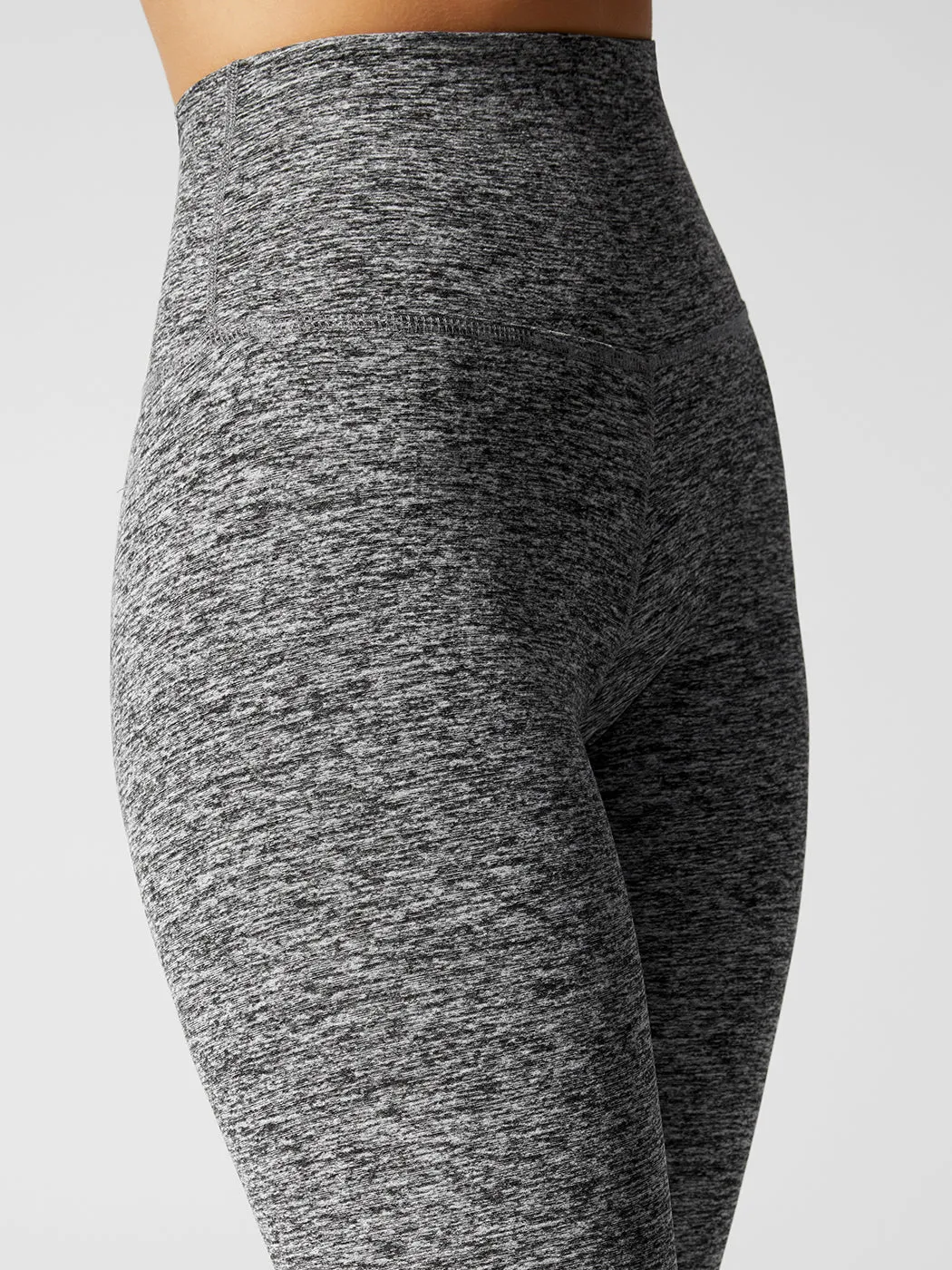 Spacedye Caught in the Midi High Waisted Legging - Black-White sold by Carbon38 product image thumbnail 3