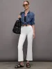 Kick Flare Pant - White sold by Carbon38