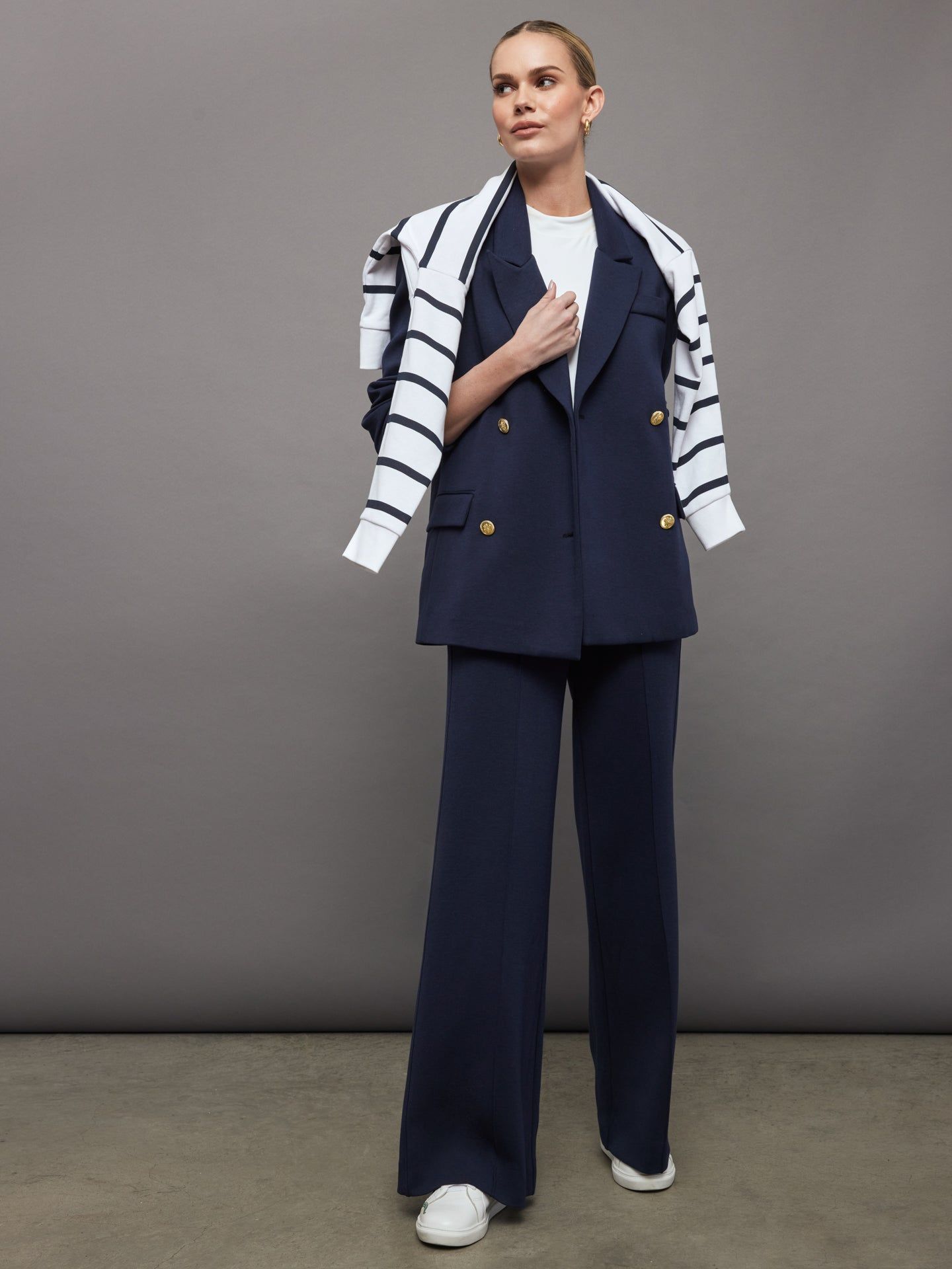 NAUTICAL SCUBA BLAZER - NAVY sold by Carbon38 product image thumbnail 5