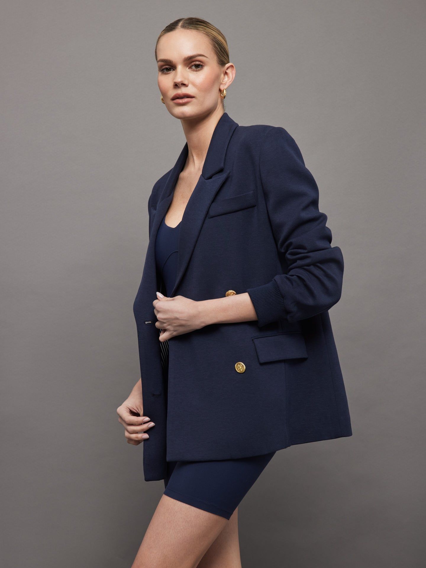 NAUTICAL SCUBA BLAZER - NAVY sold by Carbon38 product image thumbnail 3