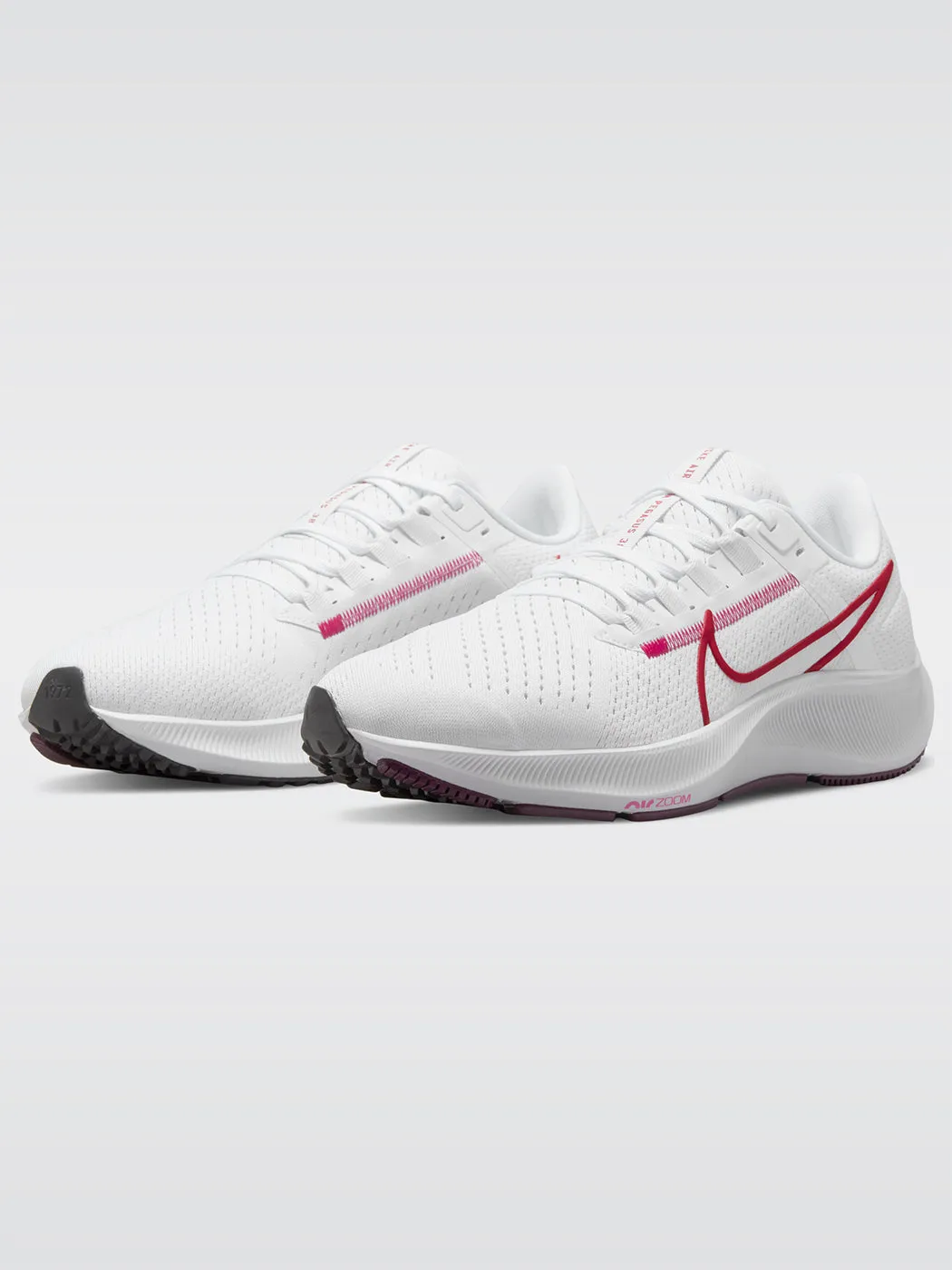 Nike Air Zoom Pegasus 38 - White-Mystic Hibiscus-Iris Whisper sold by Carbon38 product image thumbnail 3