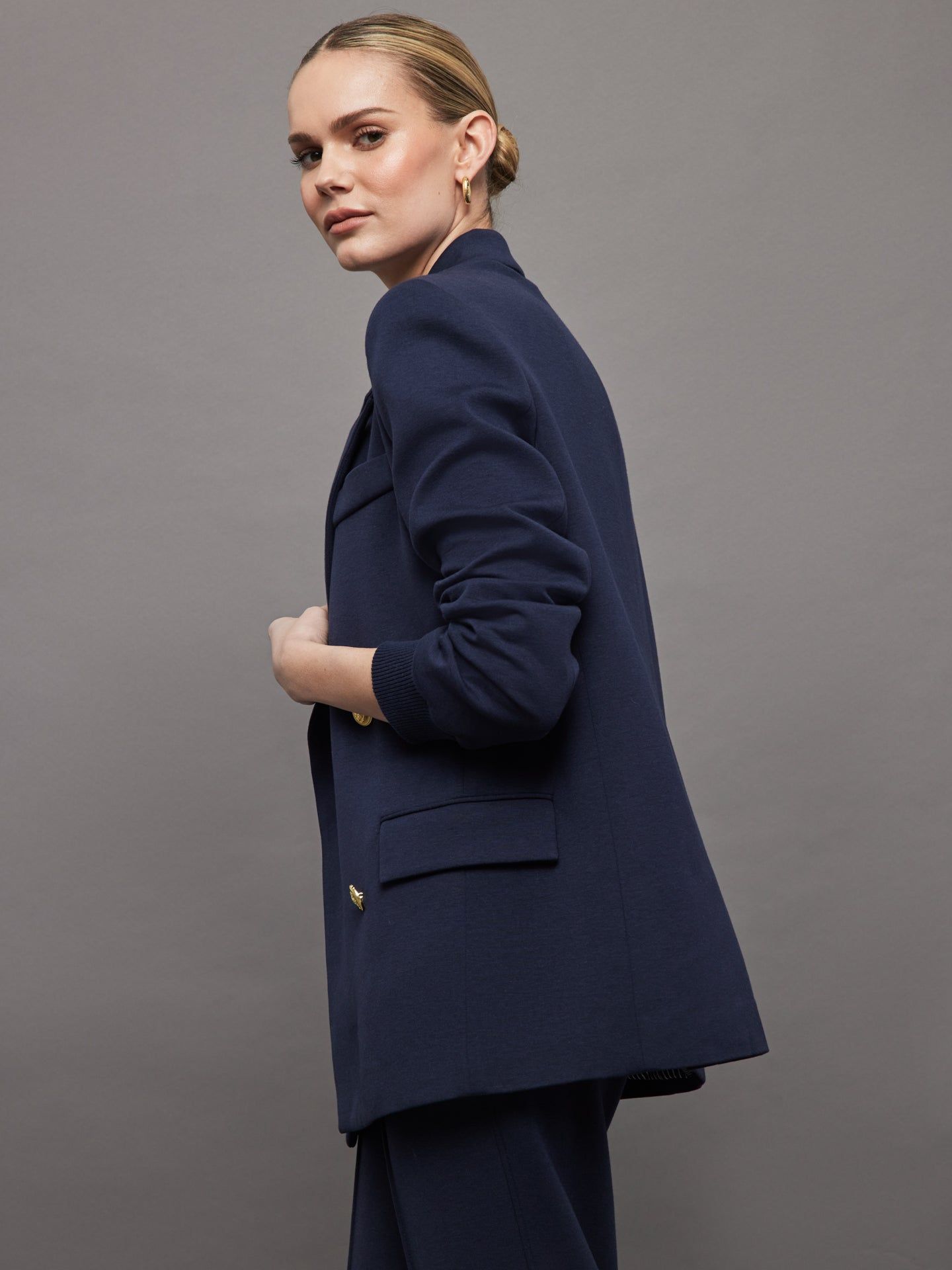 NAUTICAL SCUBA BLAZER - NAVY sold by Carbon38 product image thumbnail 4