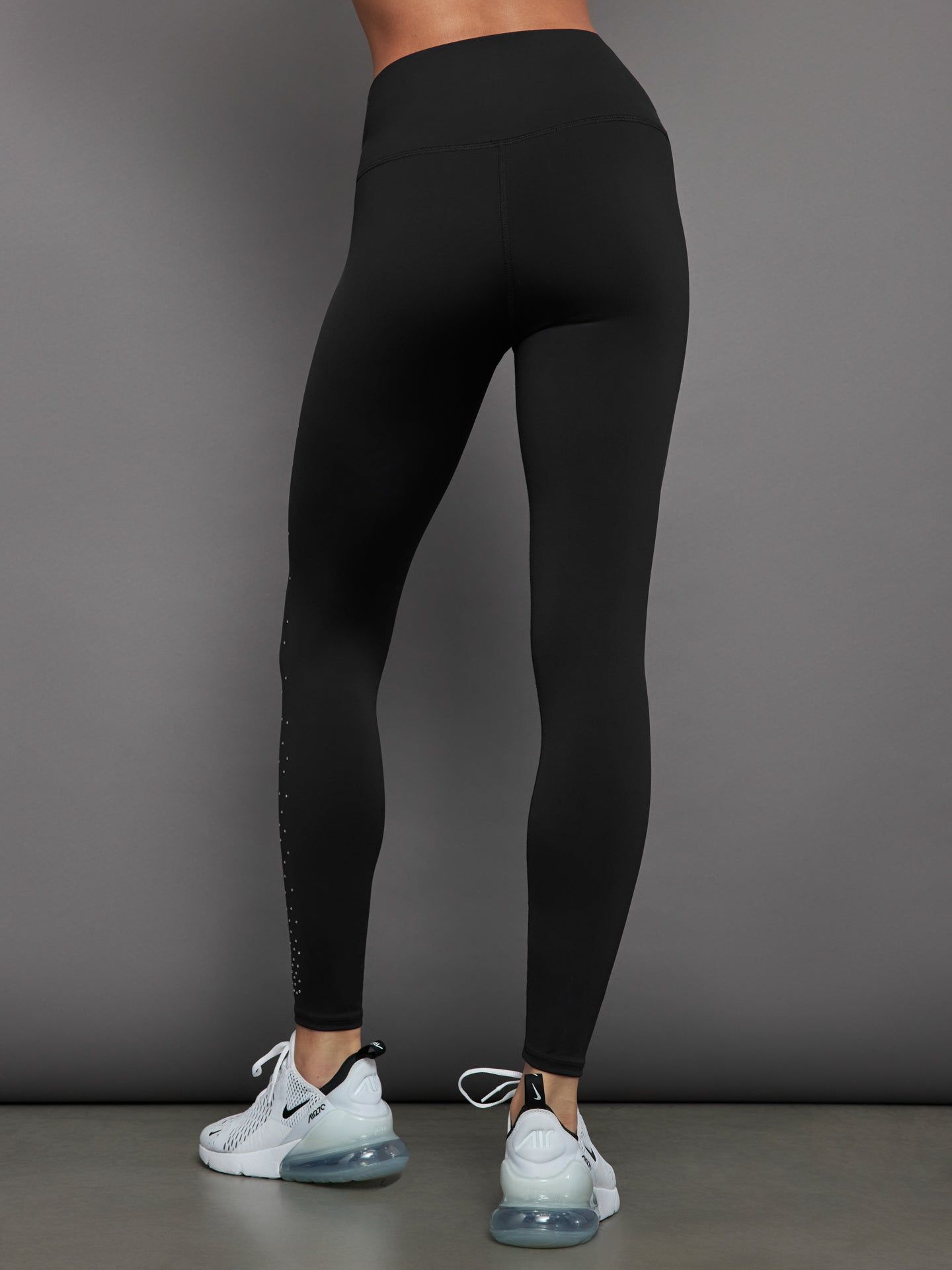 Rhinestones High Rise Full-Length Legging in Diamond Compression - Black sold by Carbon38 product image thumbnail 4