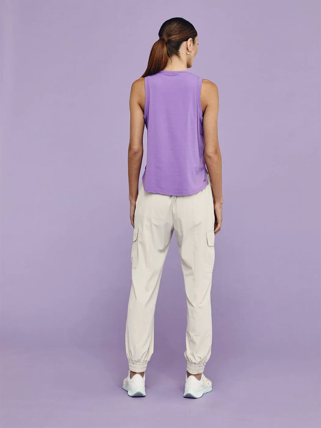 Breathe Tee - Amethyst sold by Carbon38 product image thumbnail 5
