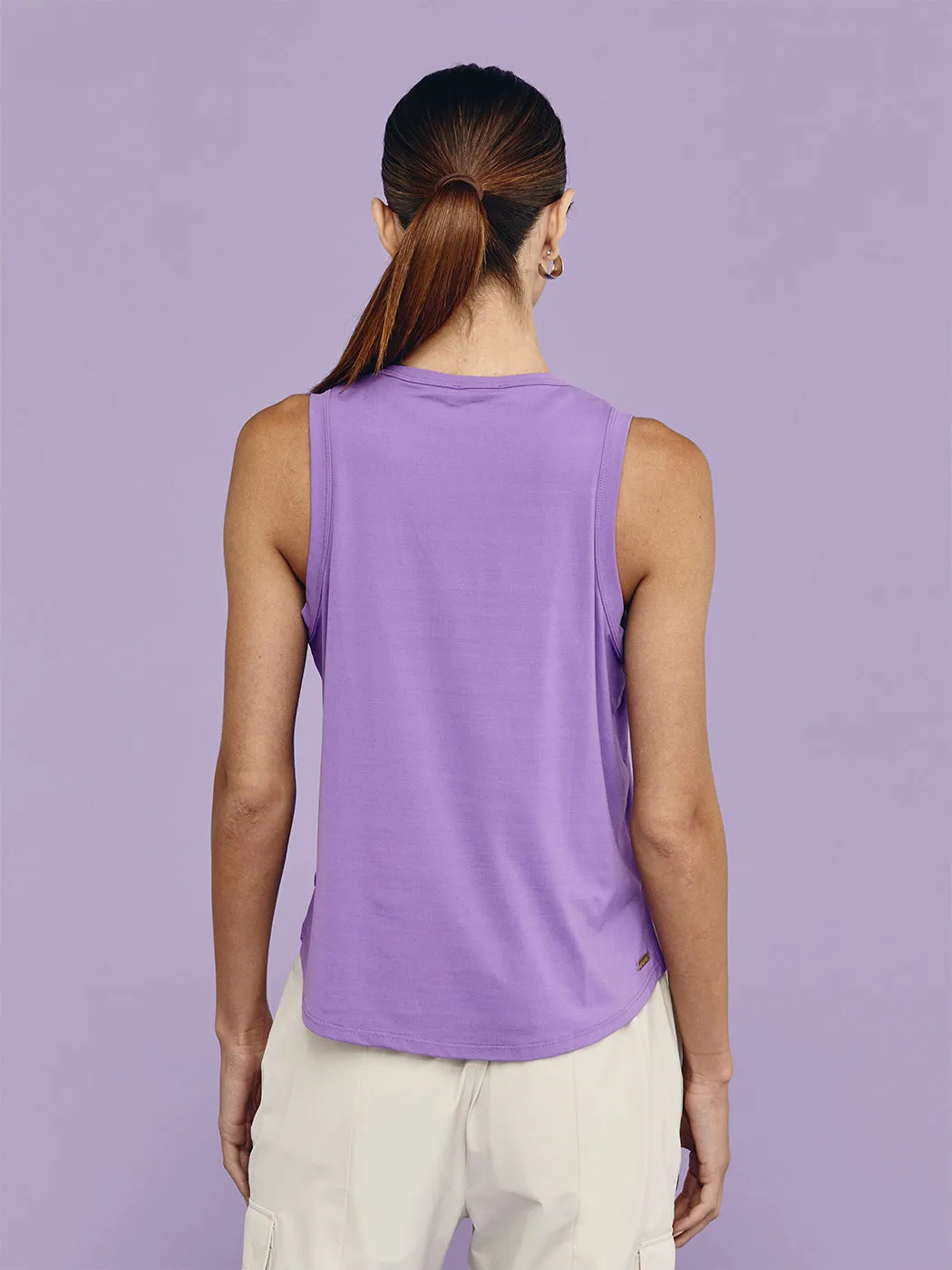 Breathe Tee - Amethyst sold by Carbon38 product image thumbnail 2