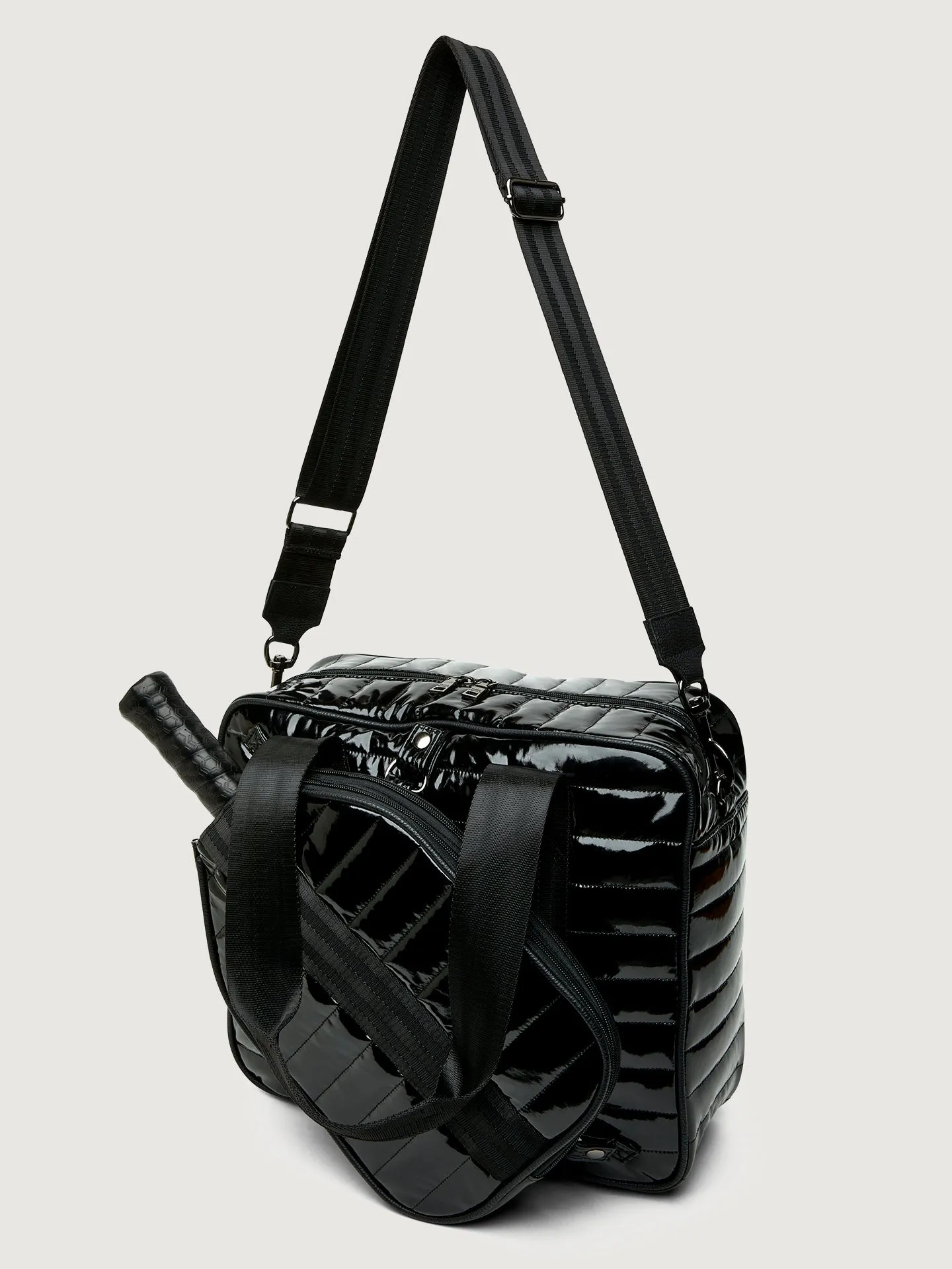 Sporty Spice Pickleball Bag - Black Patent sold by Carbon38 product image thumbnail 2
