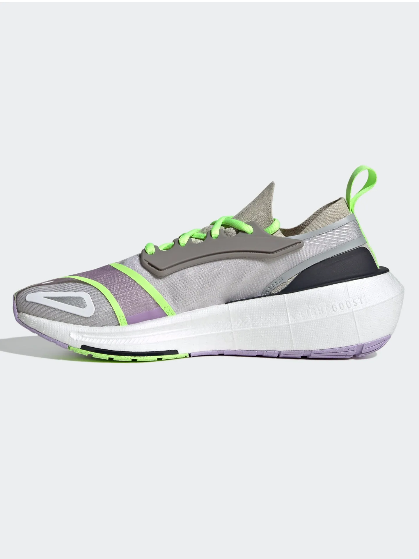 aSMC Ultraboost 23 lower footprint - gobi/semi flash green/purple glow sold by Carbon38 product image thumbnail 2