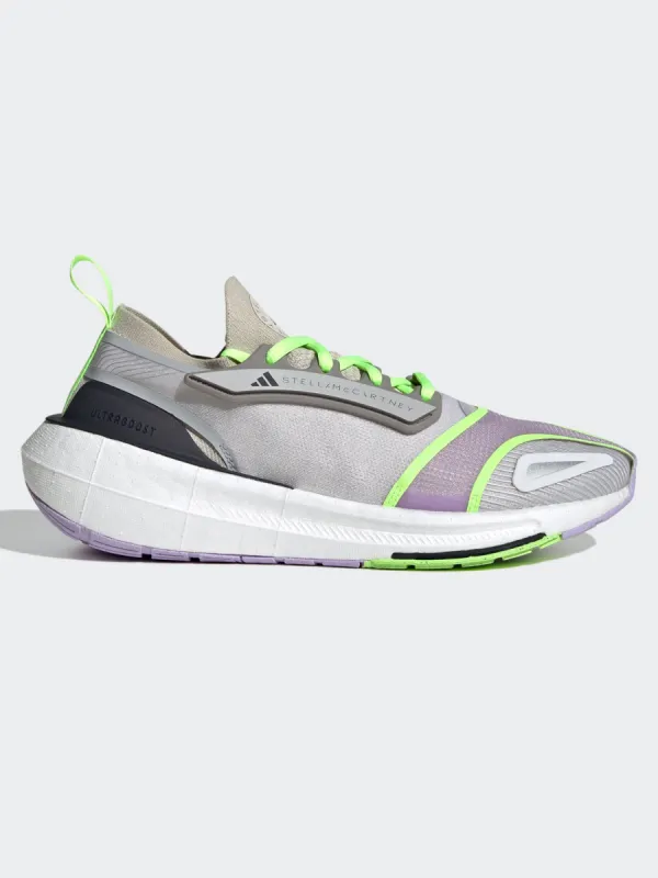 aSMC Ultraboost 23 lower footprint - gobi/semi flash green/purple glow sold by Carbon38